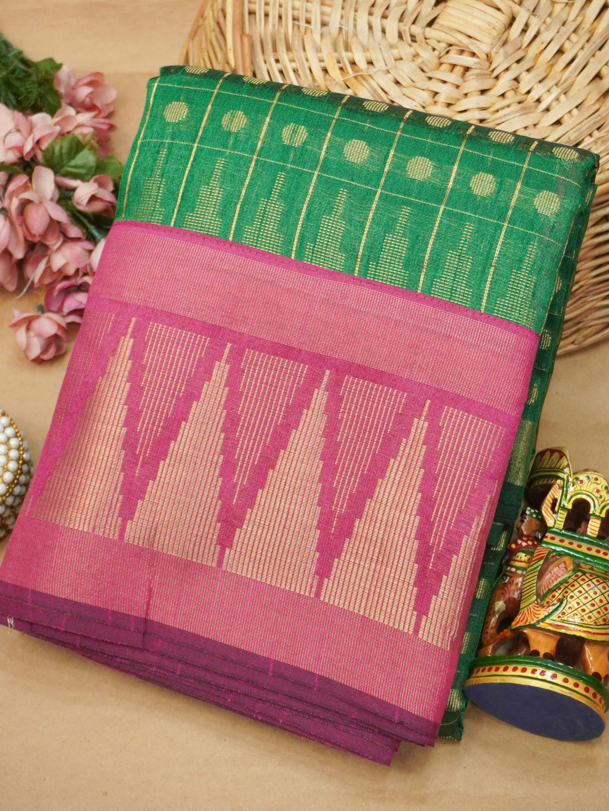 Chappa Silk Saree | TTDS3620