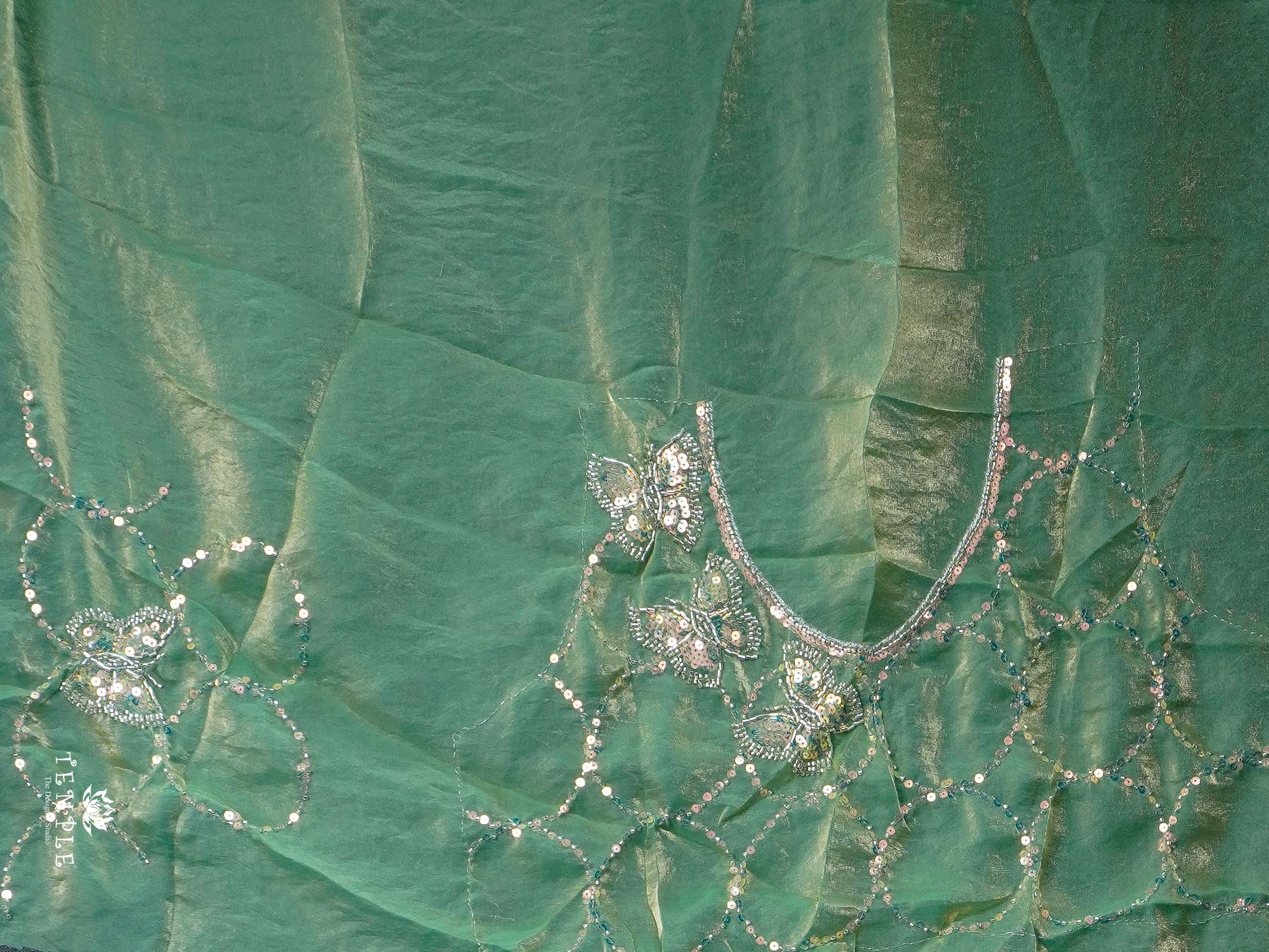 Designer Saree With Bead Work | TTDS2236