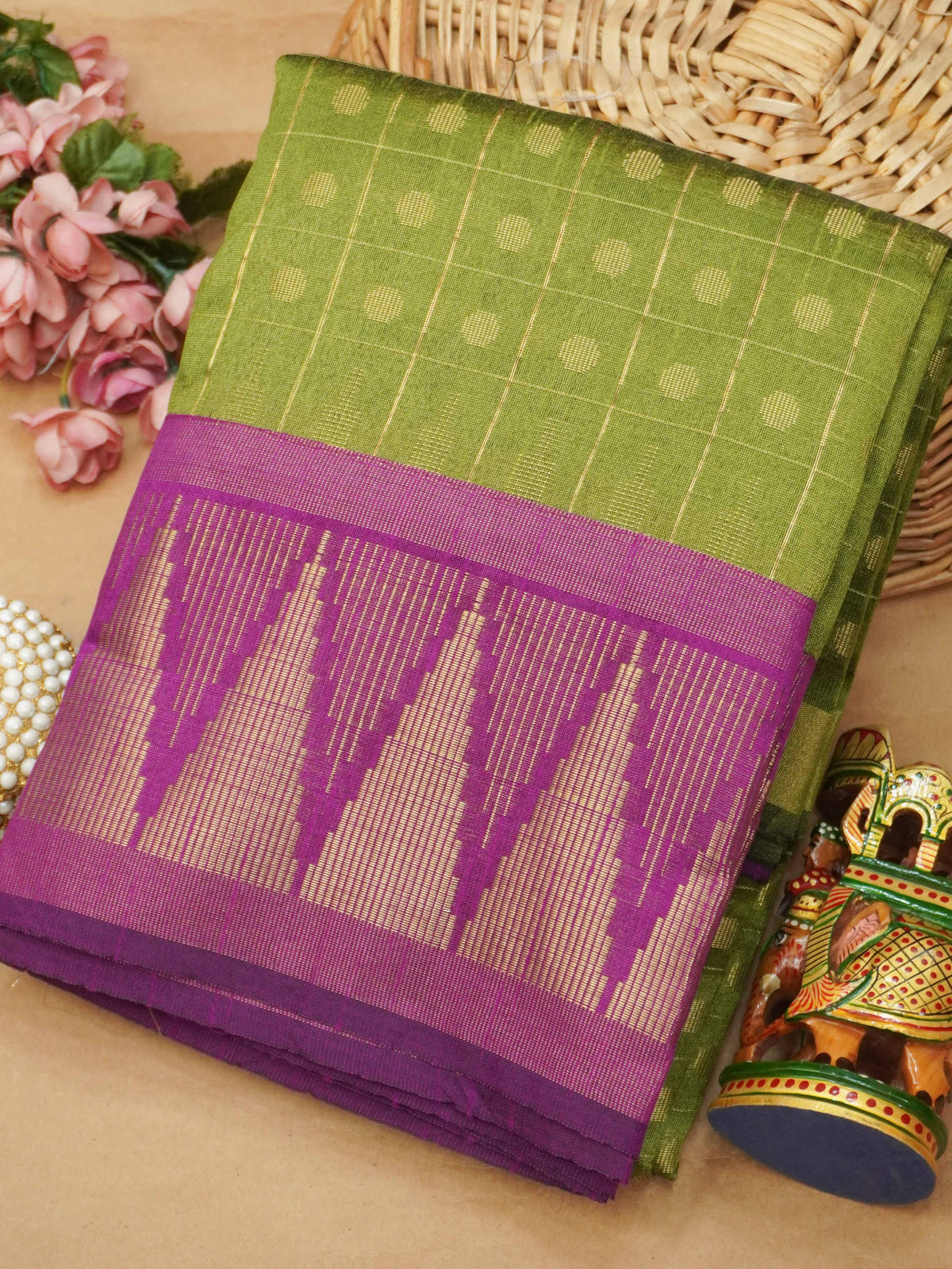 Chappa Silk Saree | TTDS3620