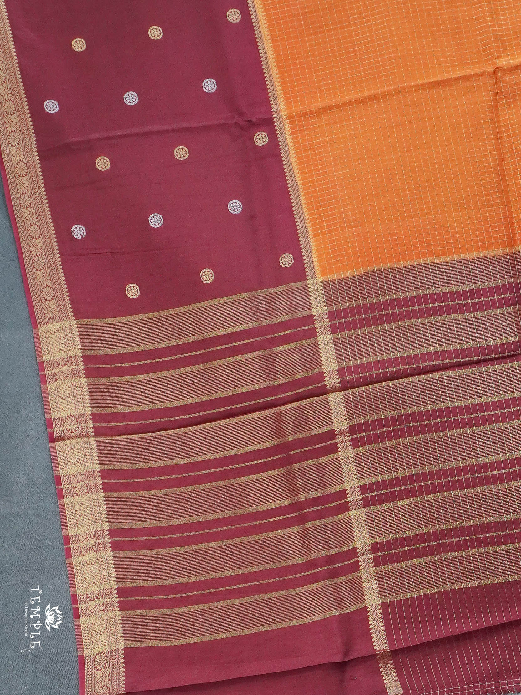 Semi Mysore Silk Saree | TTDS2783