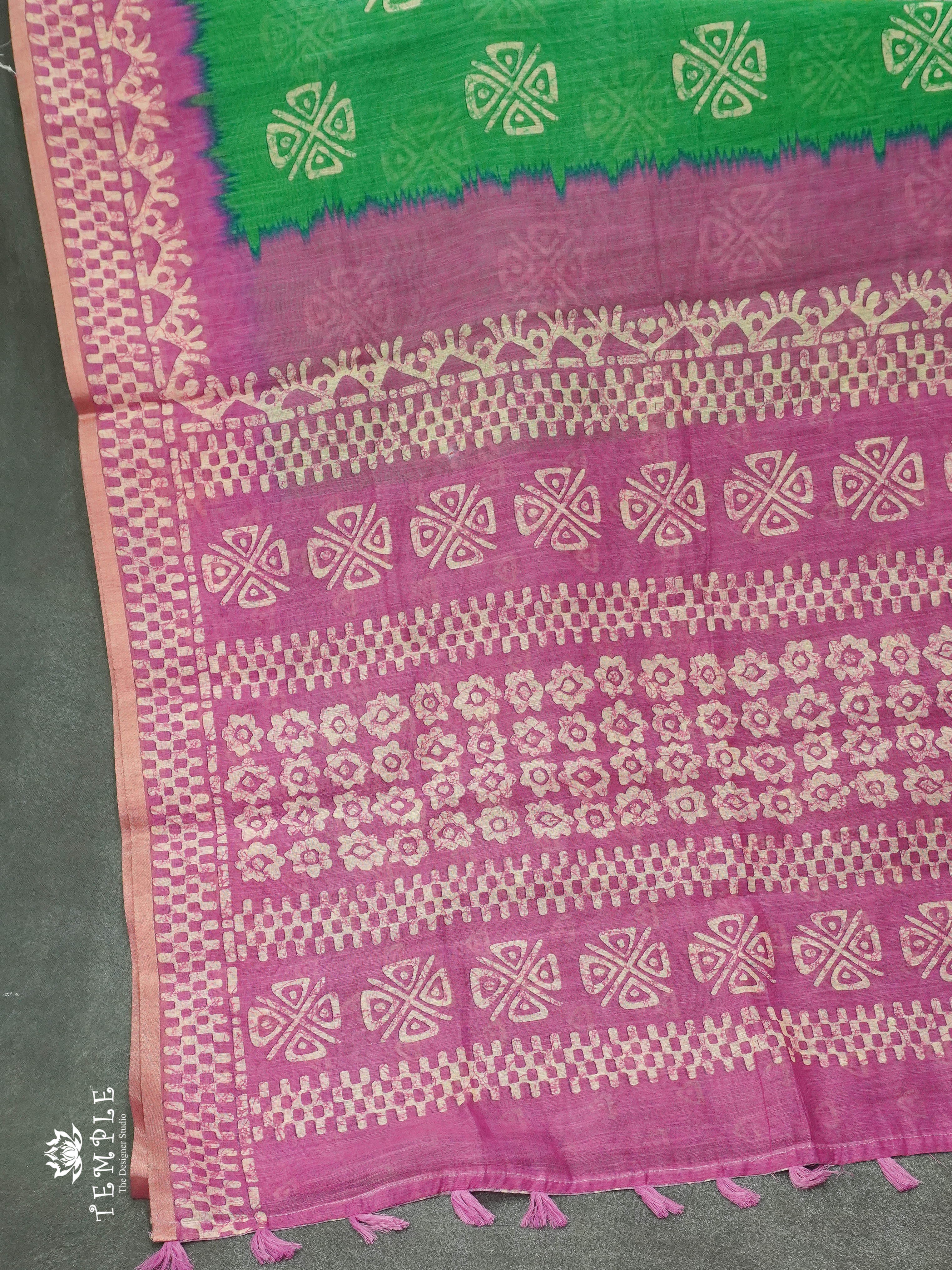 Chanderi Cotton Saree | TTDS1320