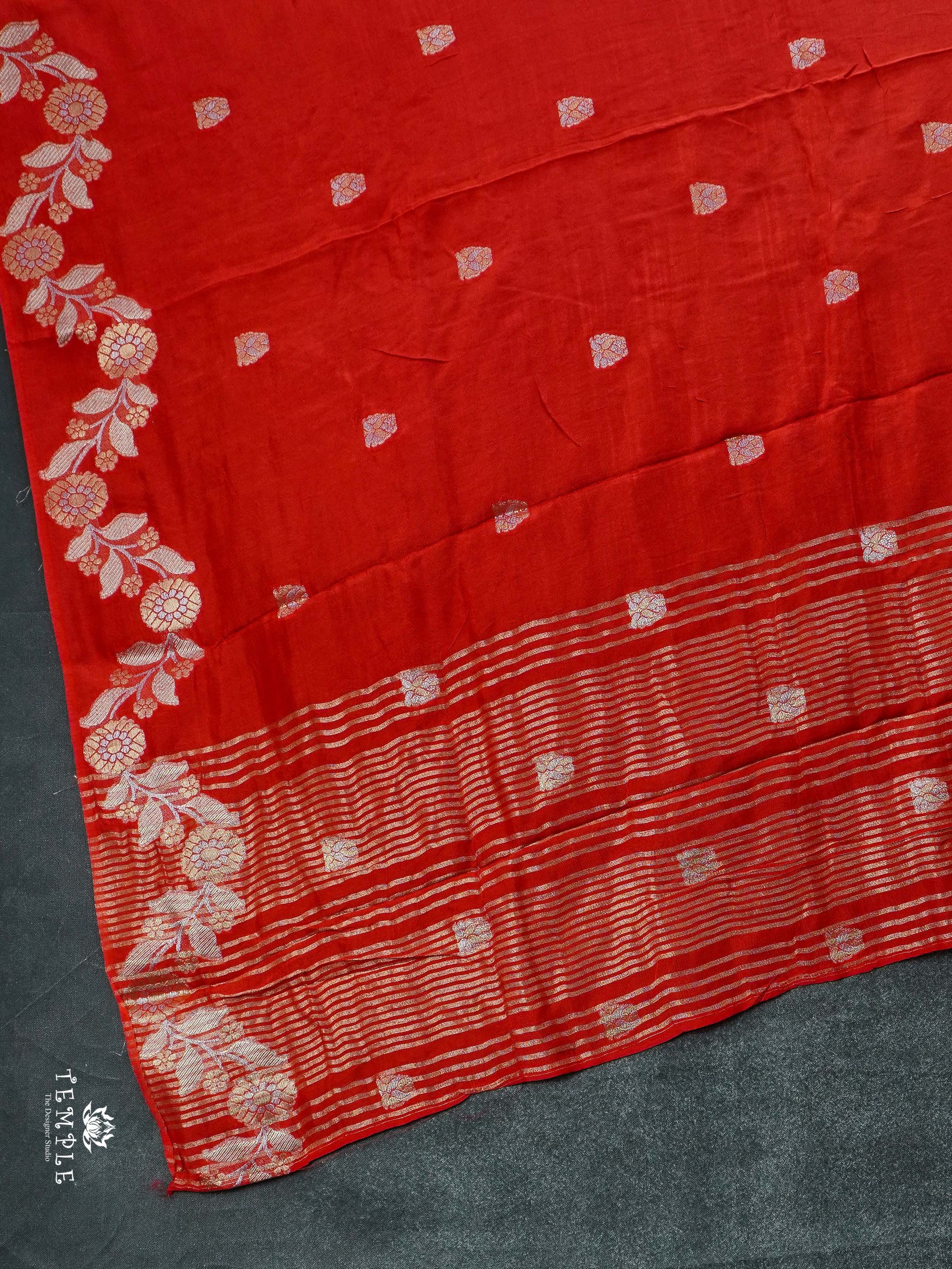 Mashru Silk Saree Satin Border | TTDS2222