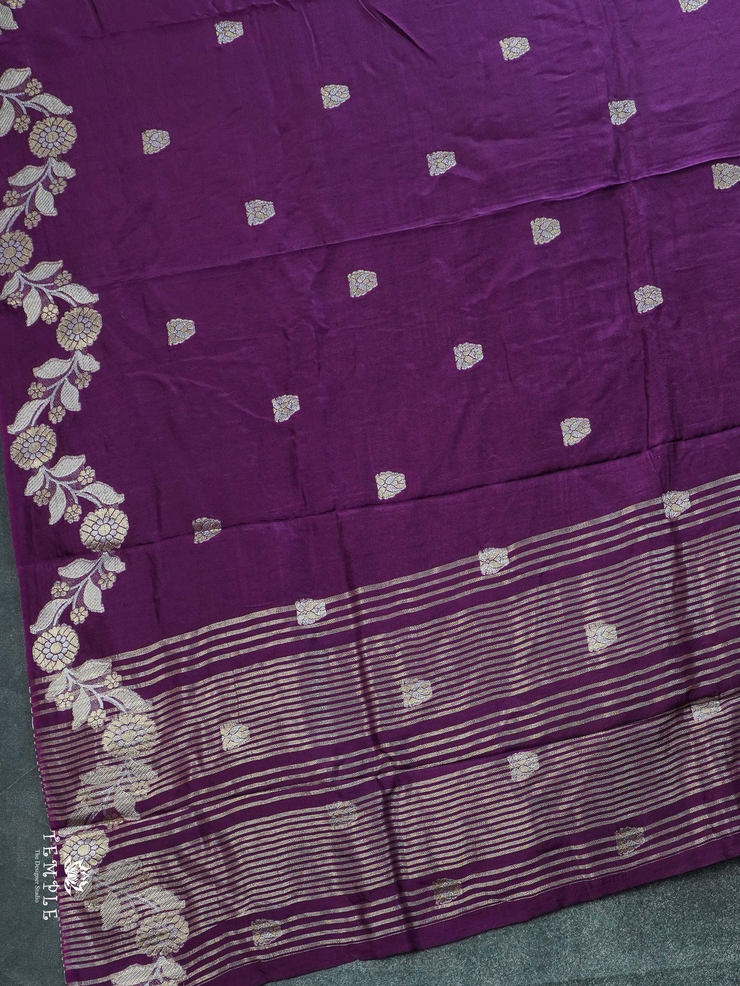 Mashru Silk Saree Satin Border | TTDS2222