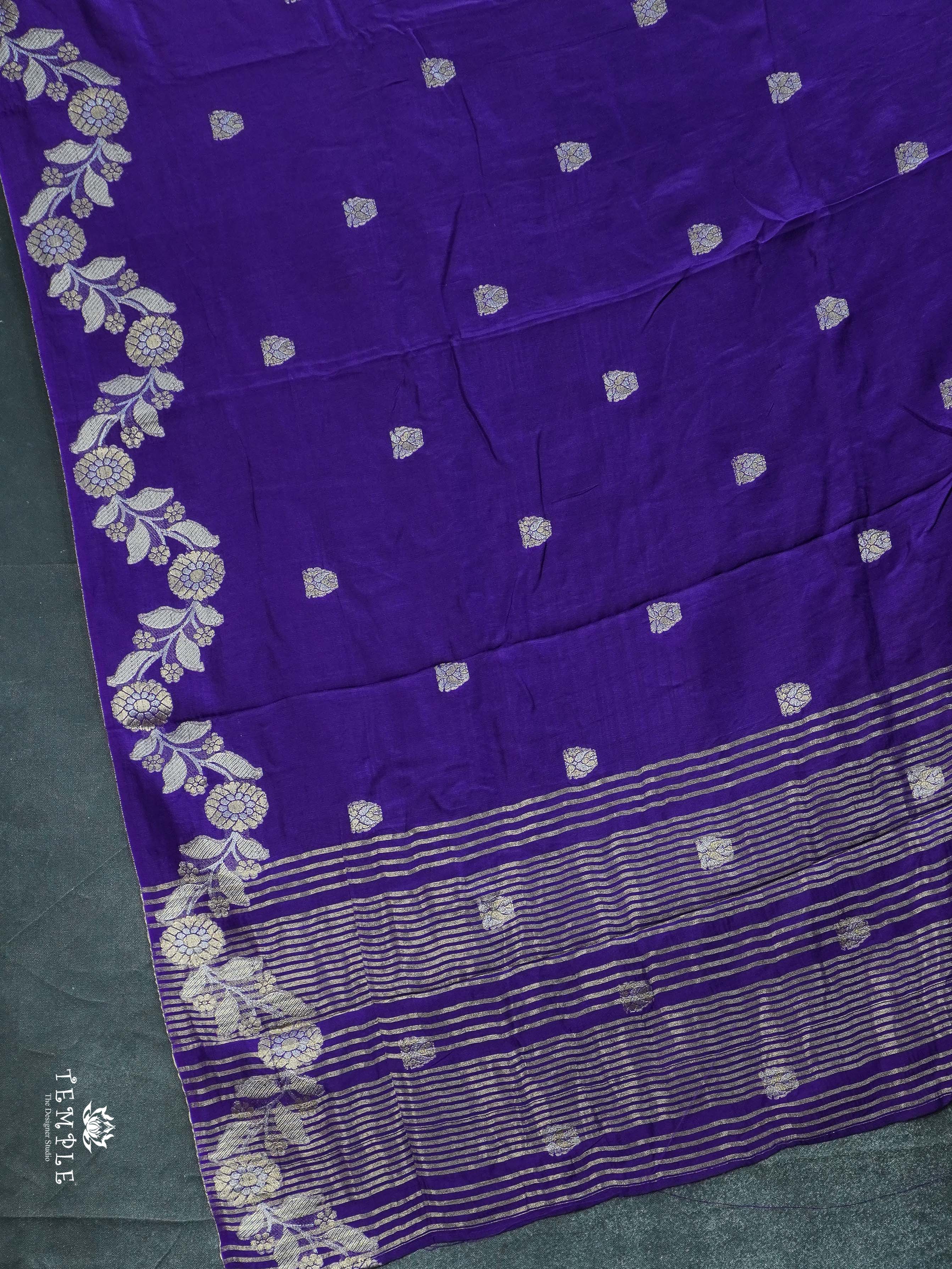 Mashru Silk Saree Satin Border | TTDS2222
