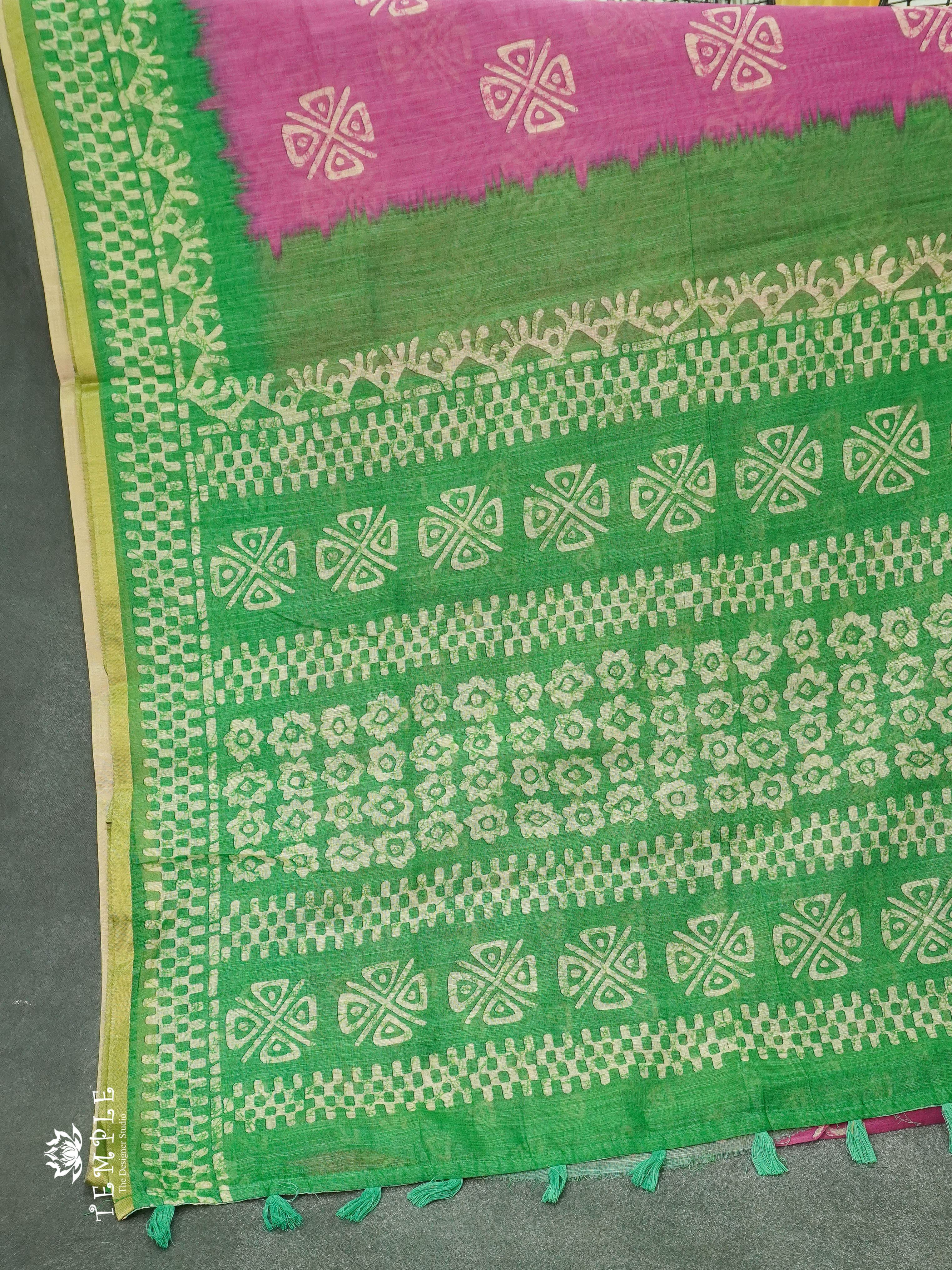 Chanderi Cotton Saree | TTDS1320