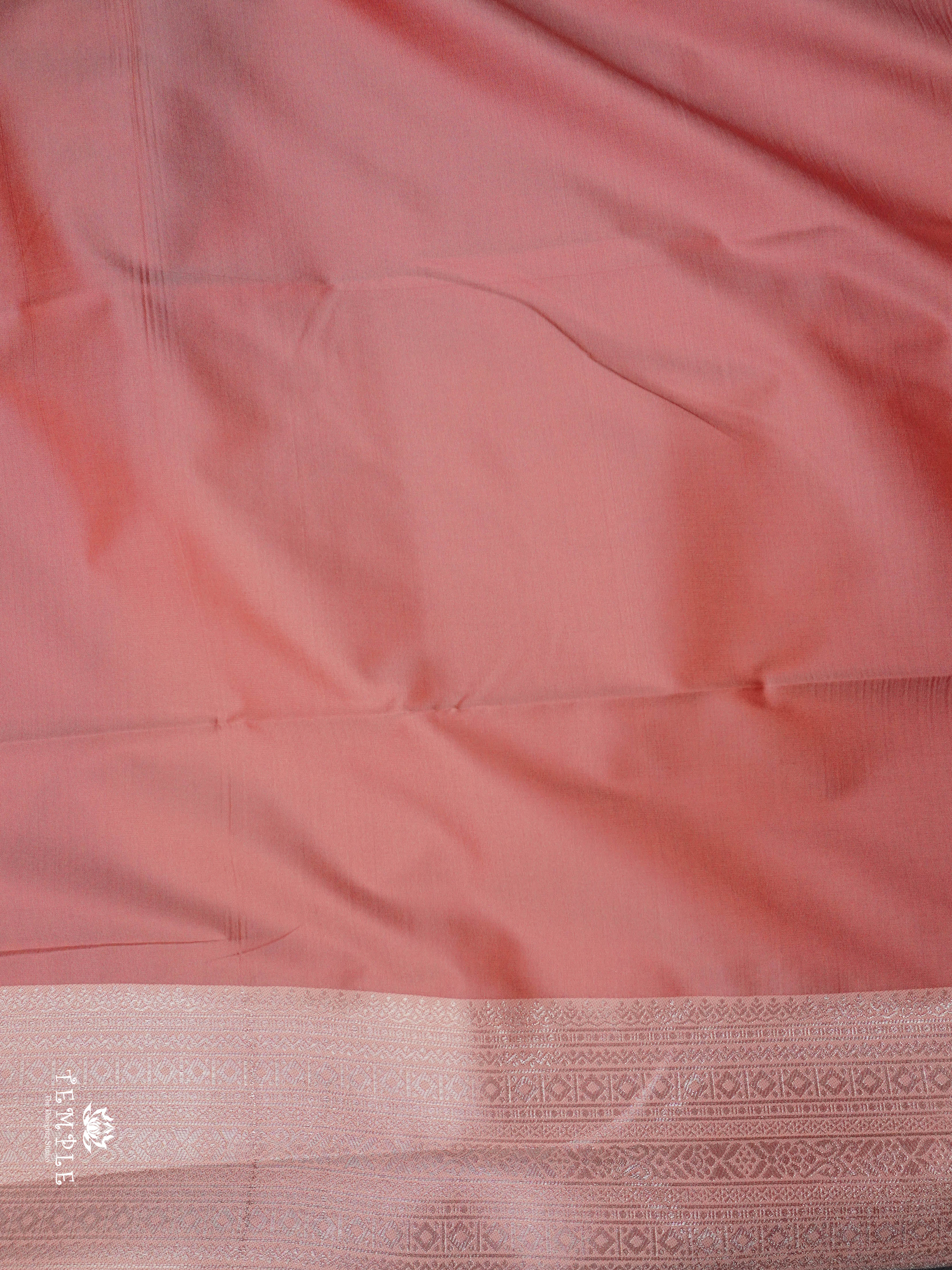 Contemporary Style Semi Kanchi Silk Saree | TTDS1795