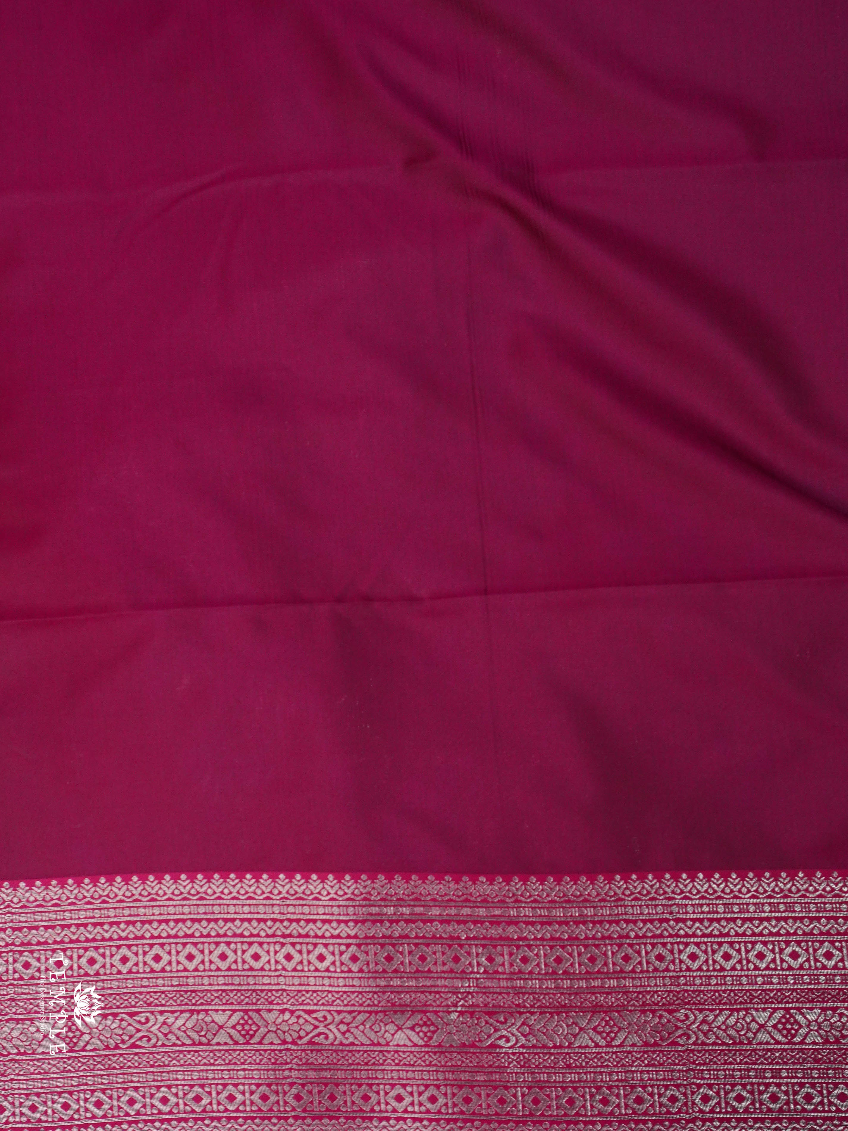 Contemporary Style Semi Kanchi Silk Saree | TTDS1795