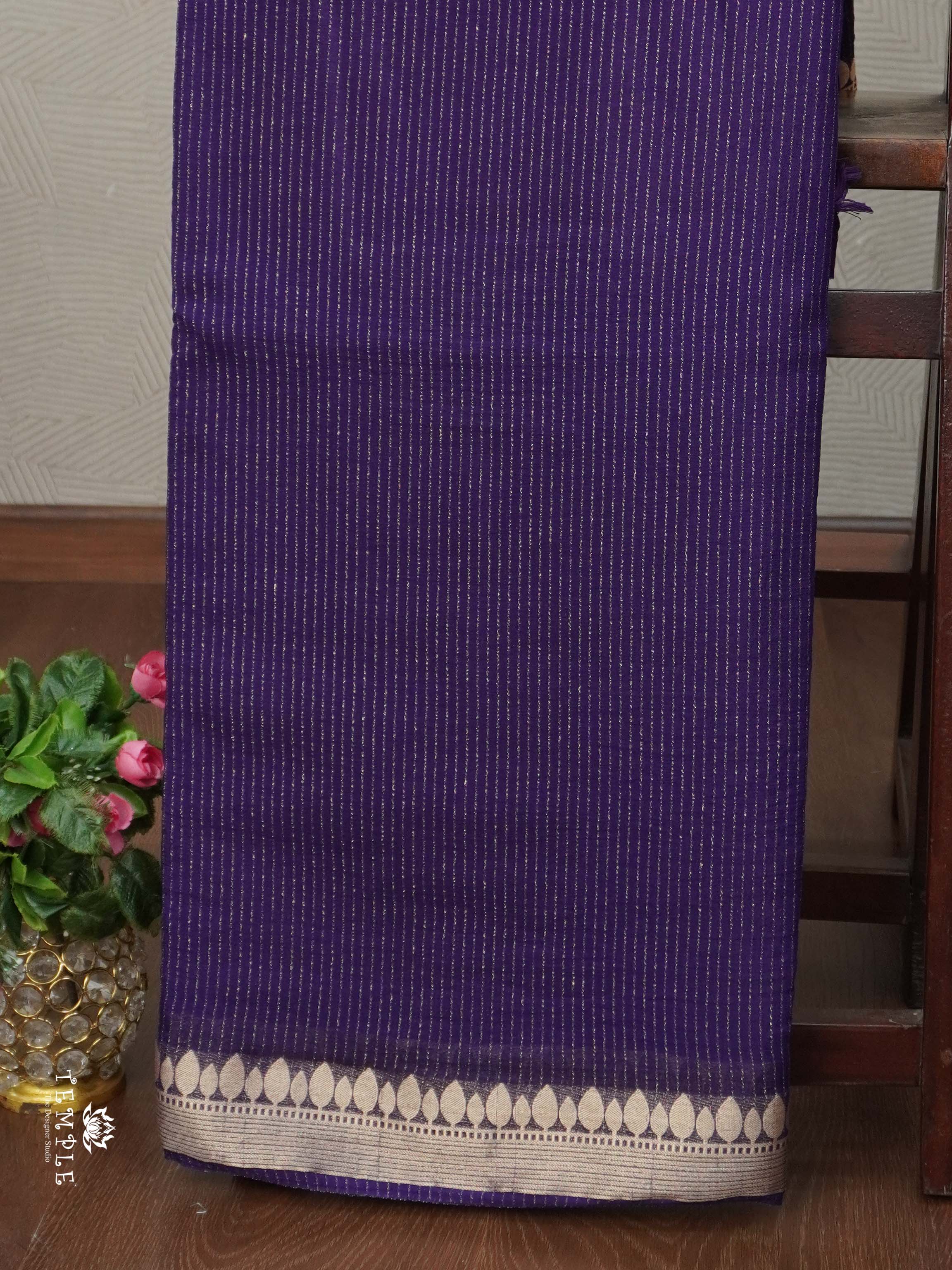 Fancy Georgette Saree With Vaira Oosi Pattern | TTDS2709