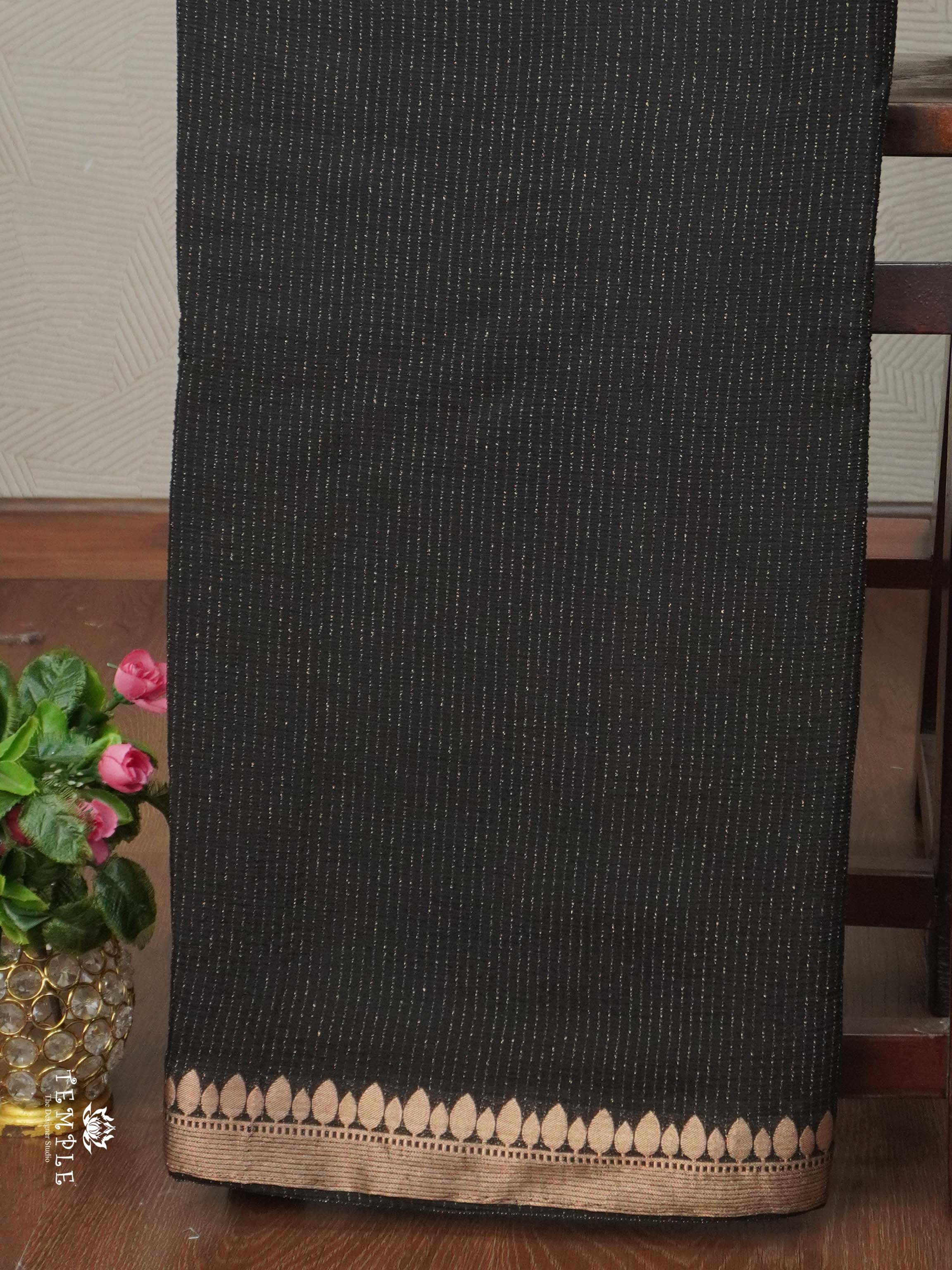 Fancy Georgette Saree With Vaira Oosi Pattern | TTDS2709