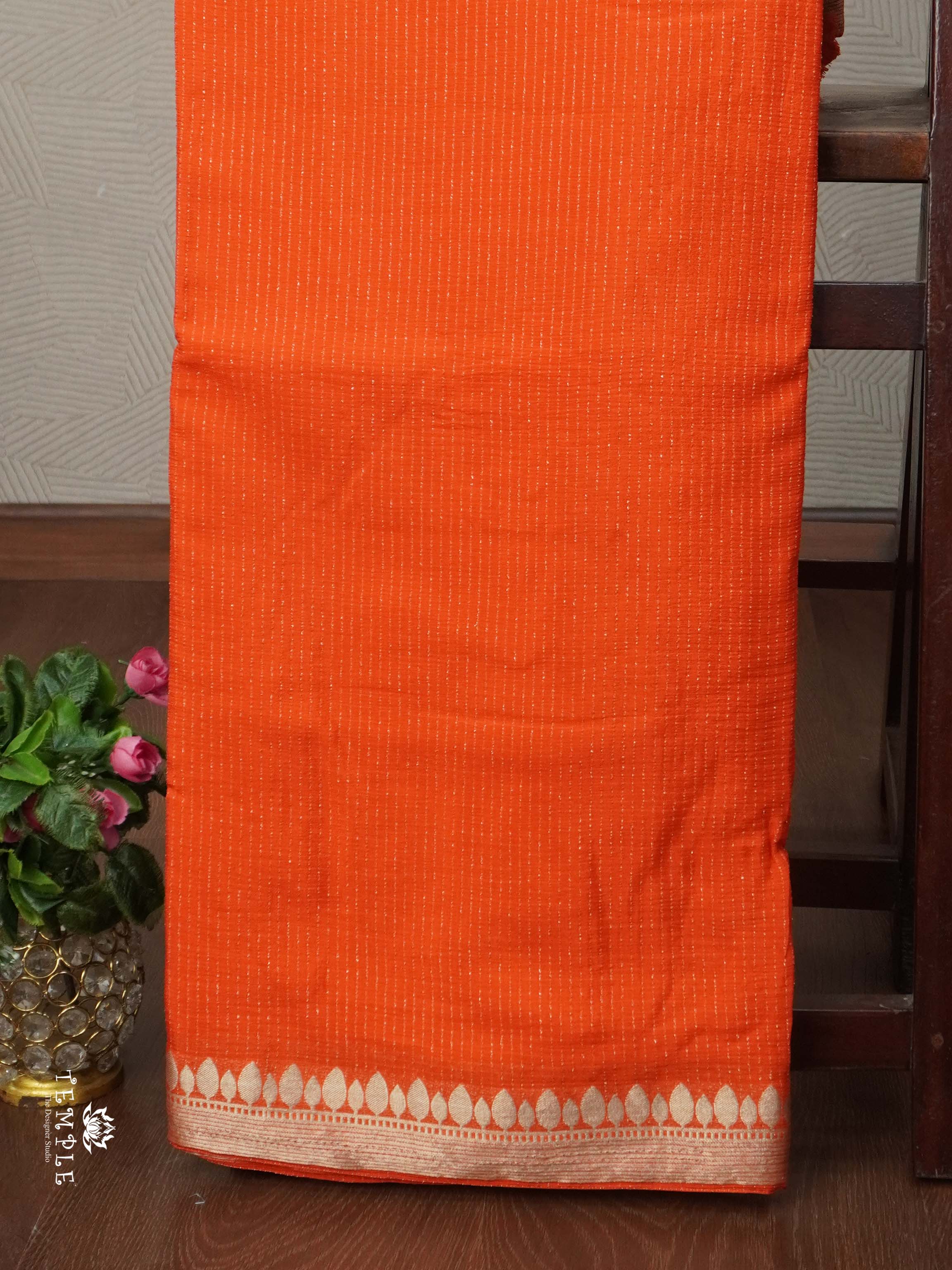 Fancy Georgette Saree With Vaira Oosi Pattern | TTDS2709