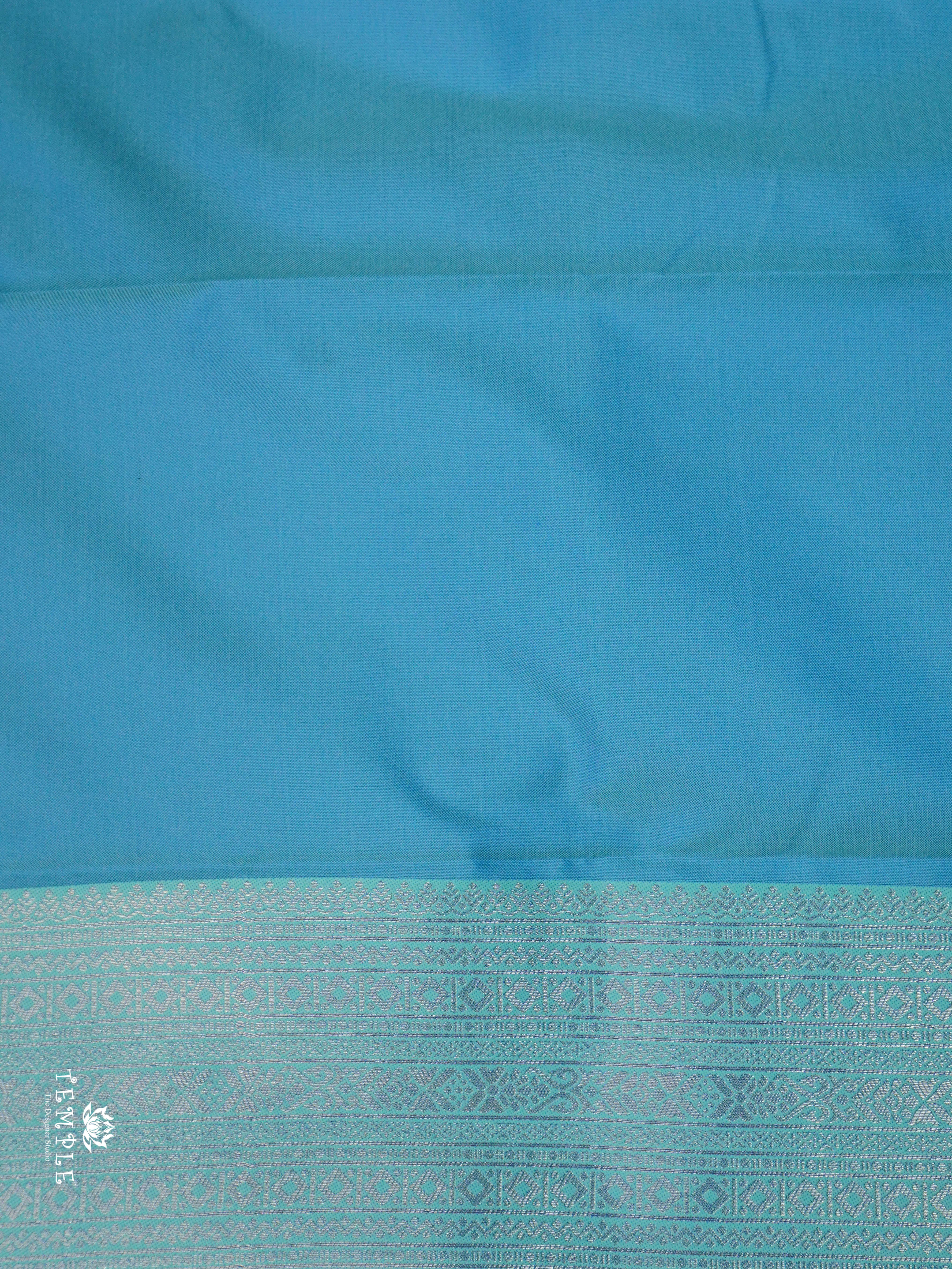 Contemporary Style Semi Kanchi Silk Saree | TTDS1795