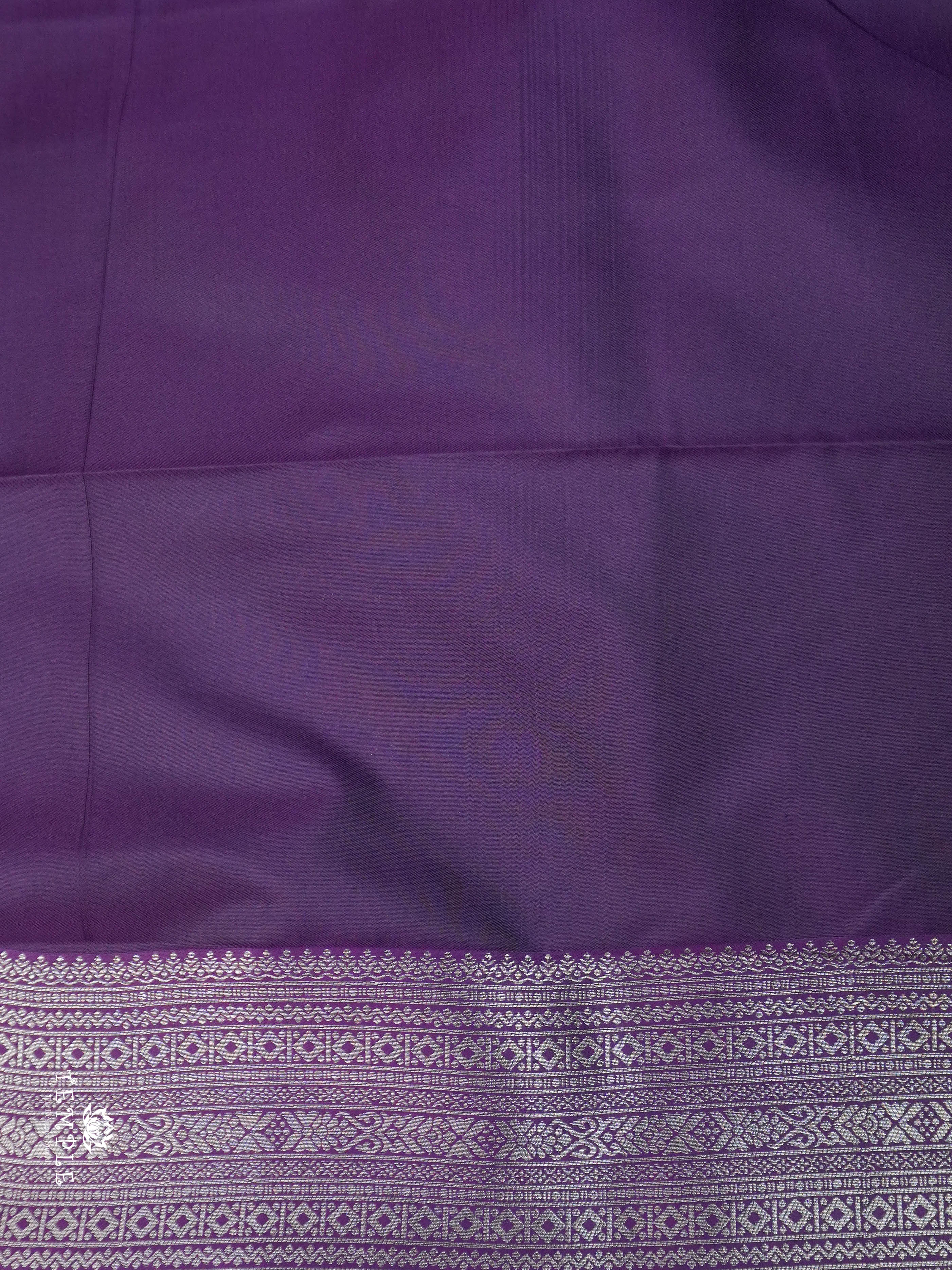 Contemporary Style Semi Kanchi Silk Saree | TTDS1795