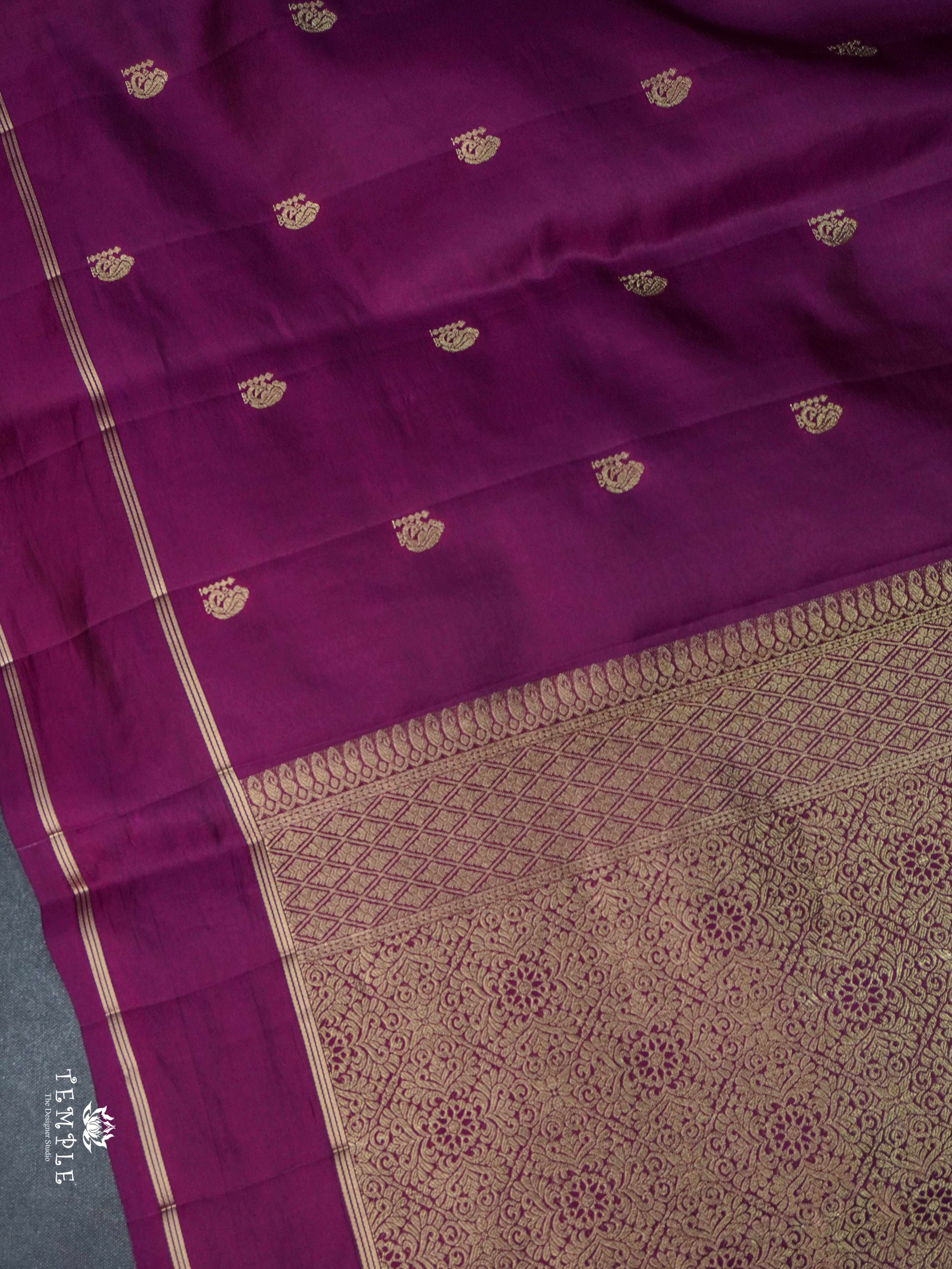 Warm Silk Saree With Annam Motifs | TTDS1796