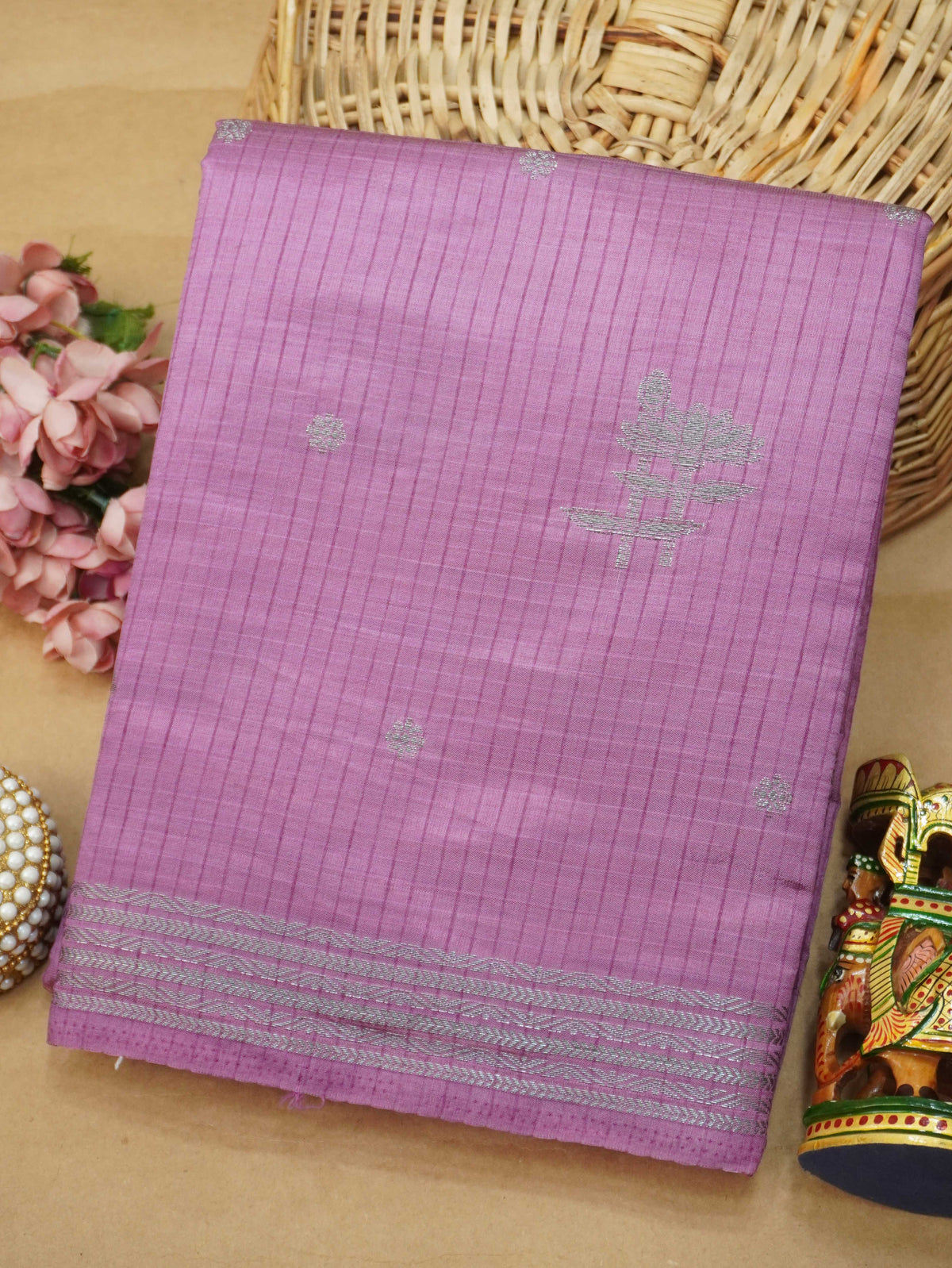 Tussar Silk Saree | TTDS3628