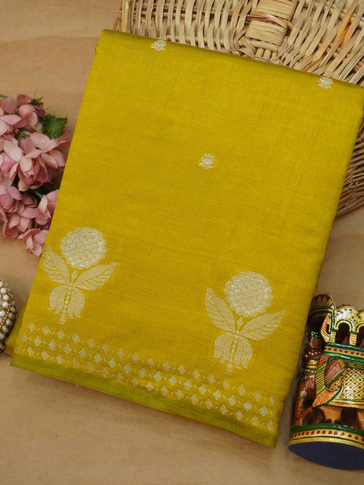 Tussar Silk Saree | TTDS3629