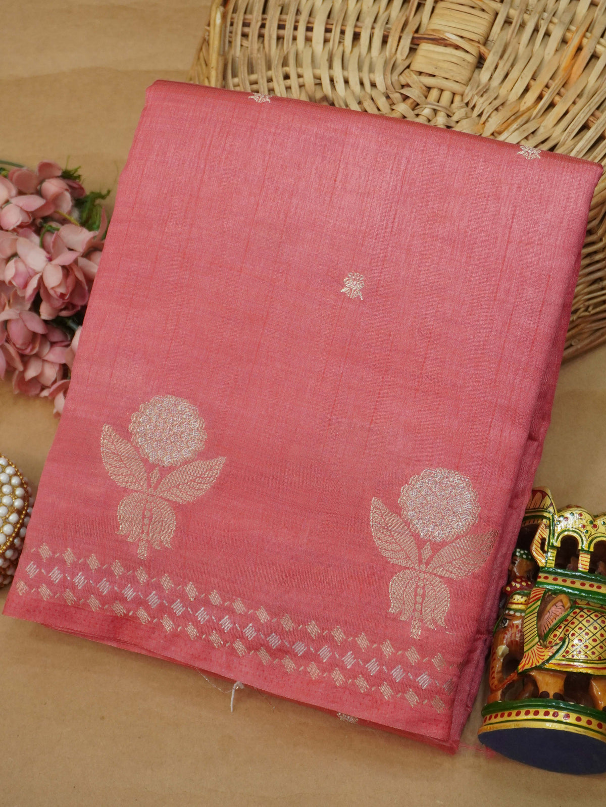 Tussar Silk Saree | TTDS3629
