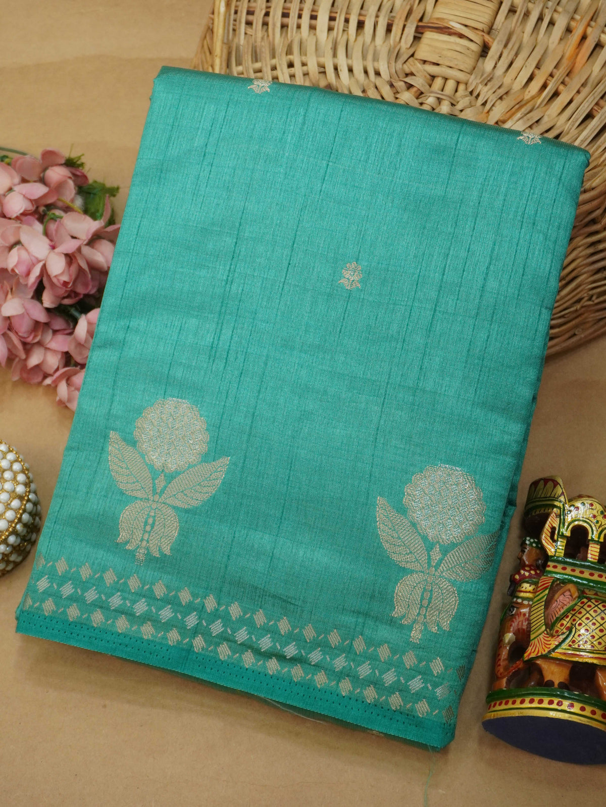 Tussar Silk Saree | TTDS3629