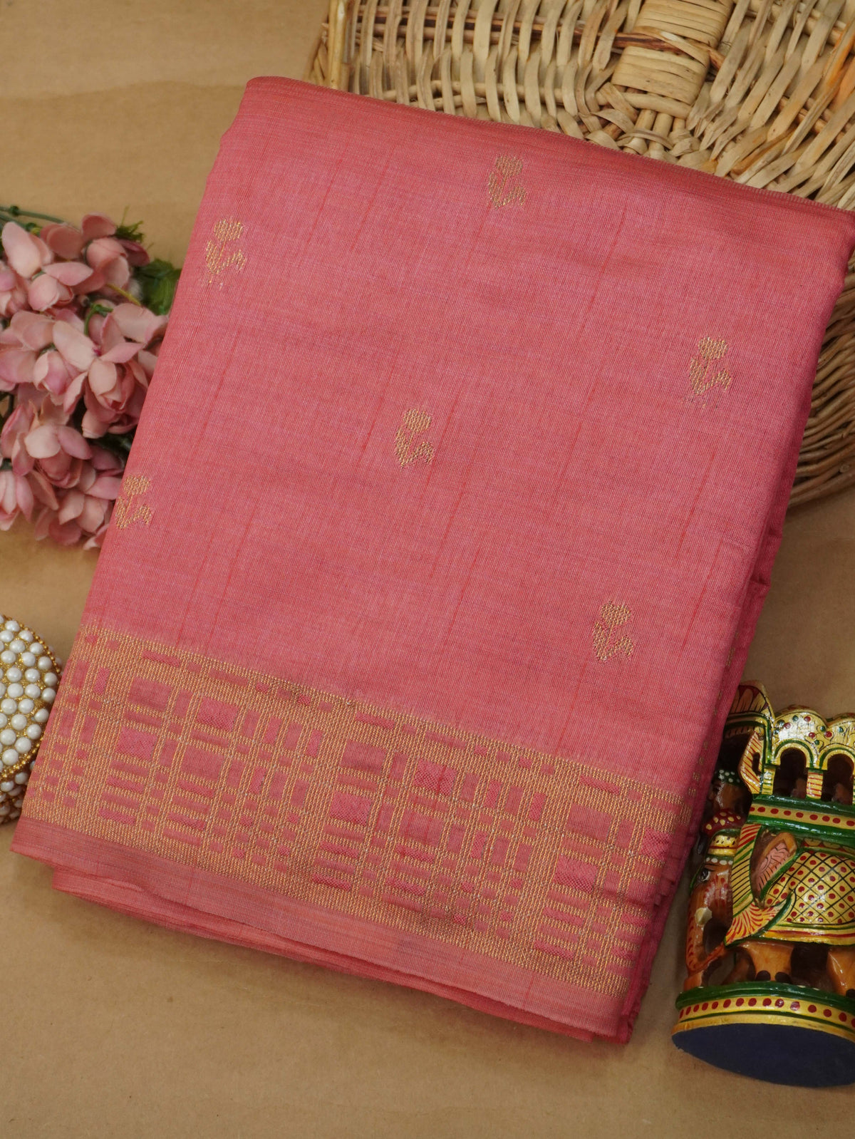 Tussar Silk Saree | TTDS3636