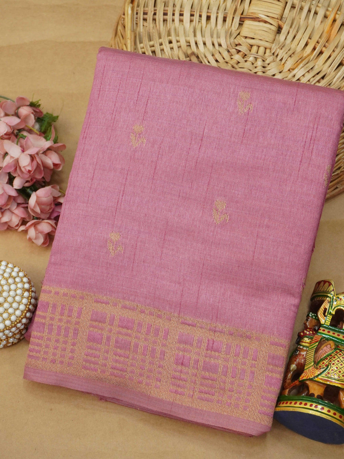 Tussar Silk Saree | TTDS3636