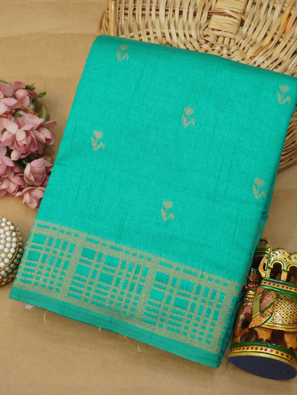 Tussar Silk Saree | TTDS3636