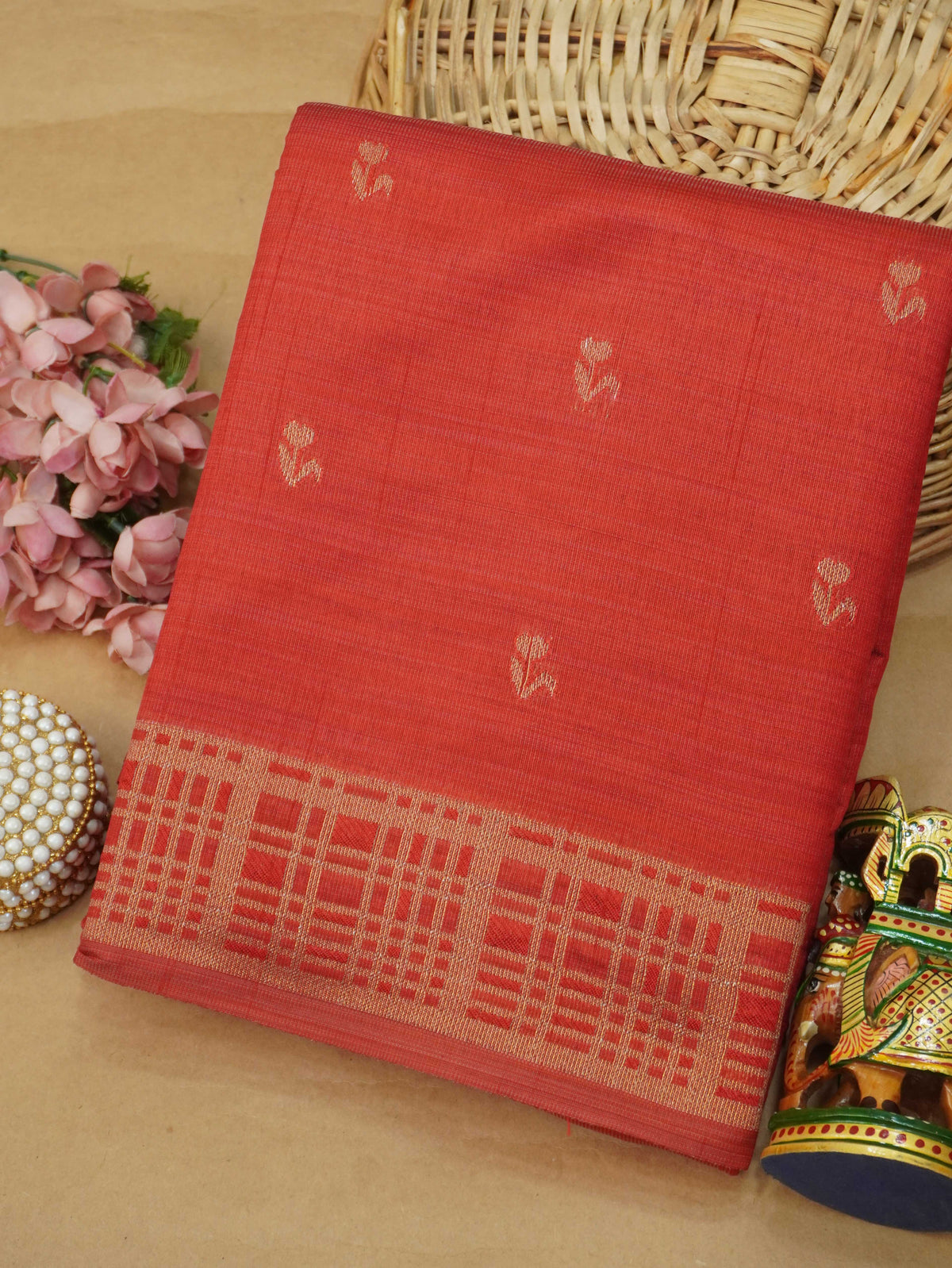Tussar Silk Saree | TTDS3636