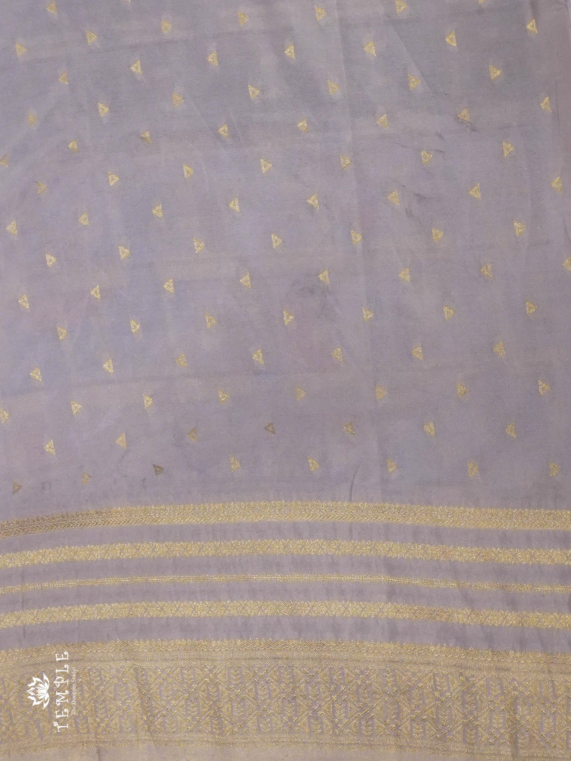 Mysore Crepe Silk Saree | TTDS1336