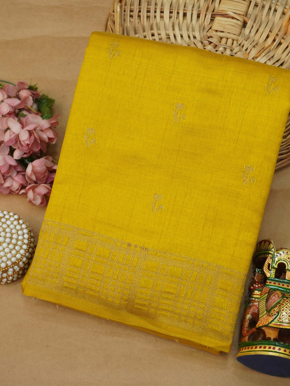 Tussar Silk Saree | TTDS3636