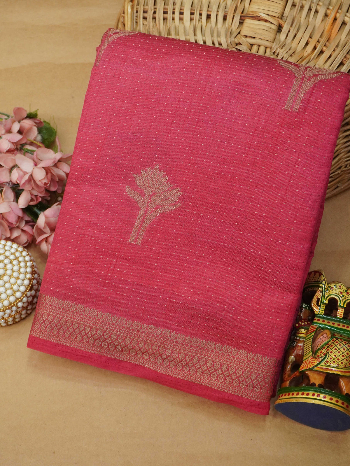 Tussar Silk Saree | TTDS3637