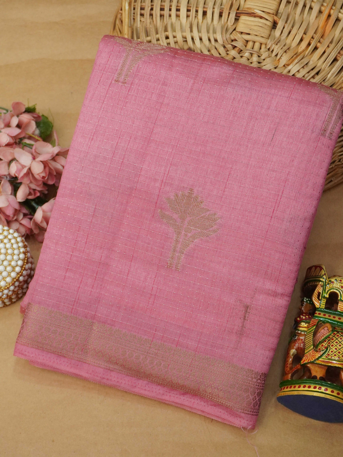Tussar Silk Saree | TTDS3637