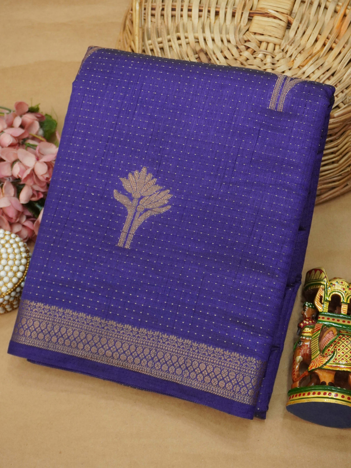 Tussar Silk Saree | TTDS3637
