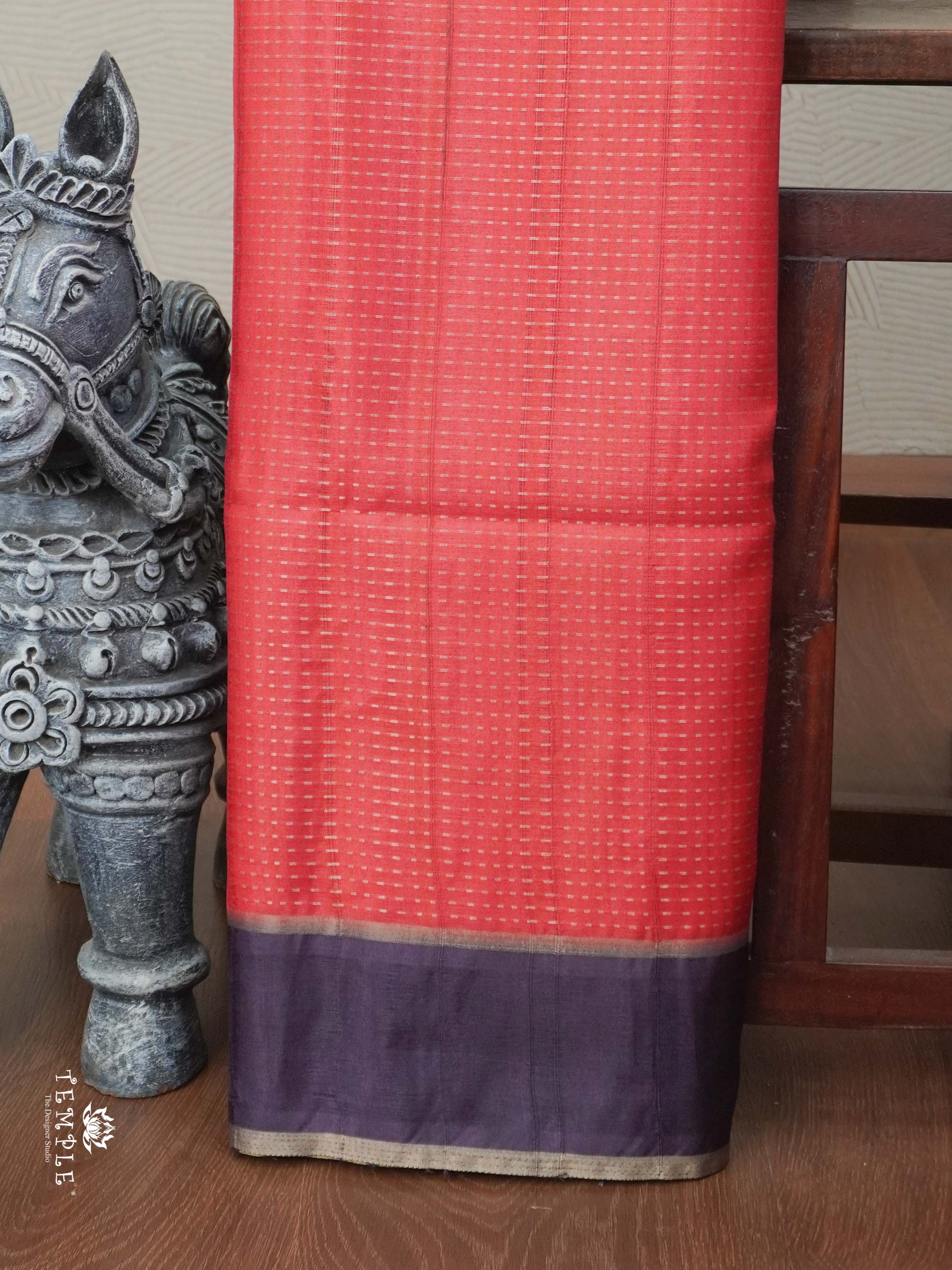 Handloom Matka Silk Saree | TTDS2710