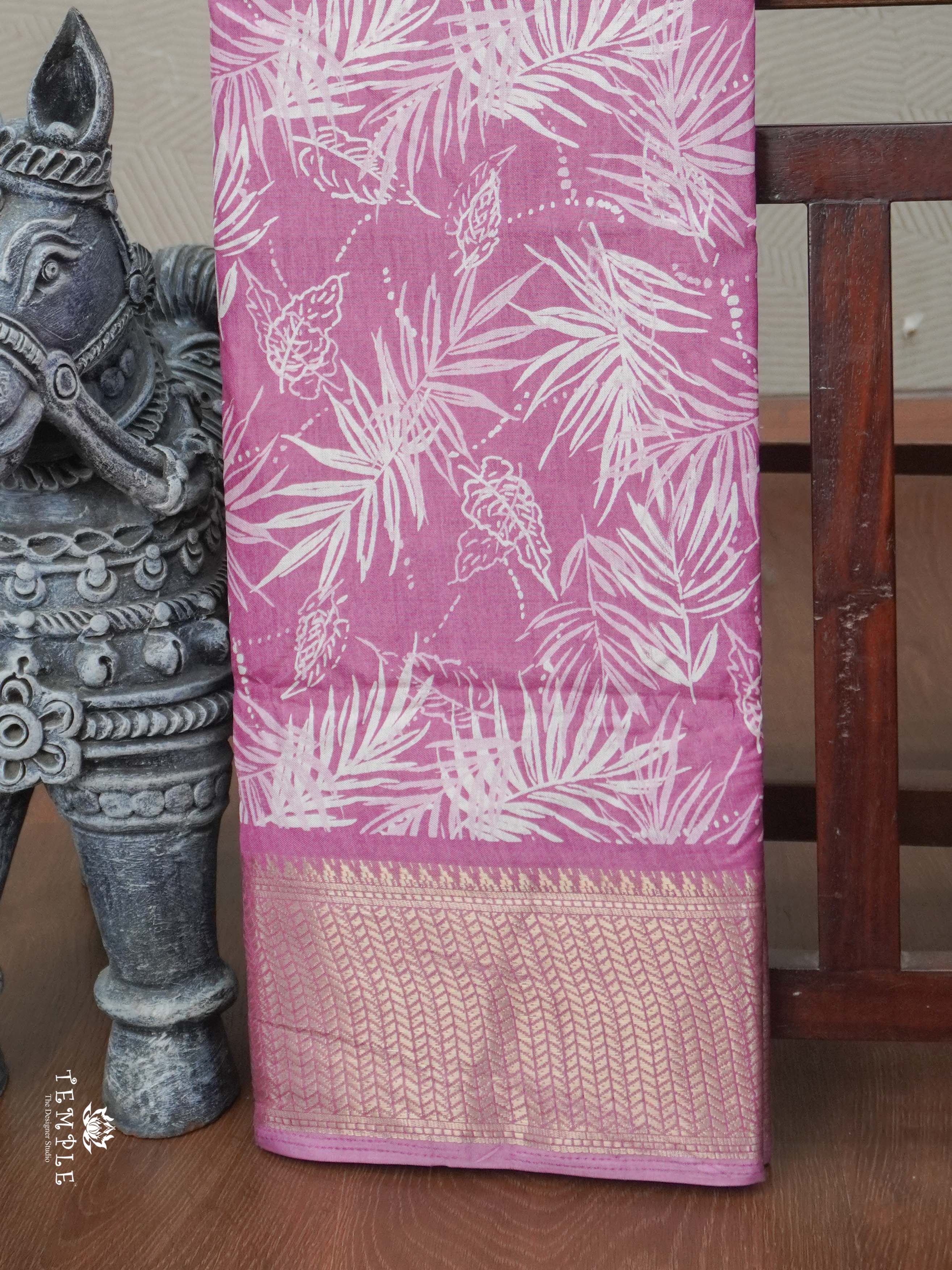 Tropical Printed Saree | TTDS2711
