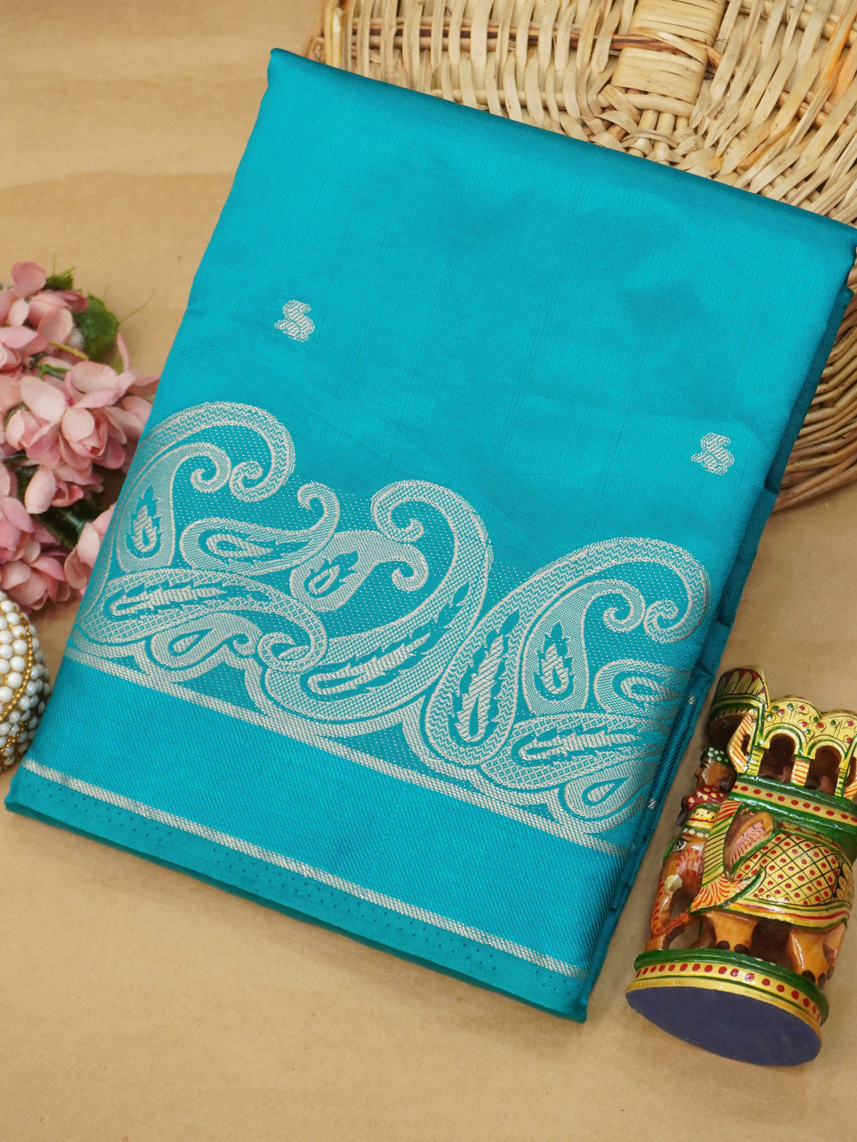 Tussar Silk Saree | TTDS3642