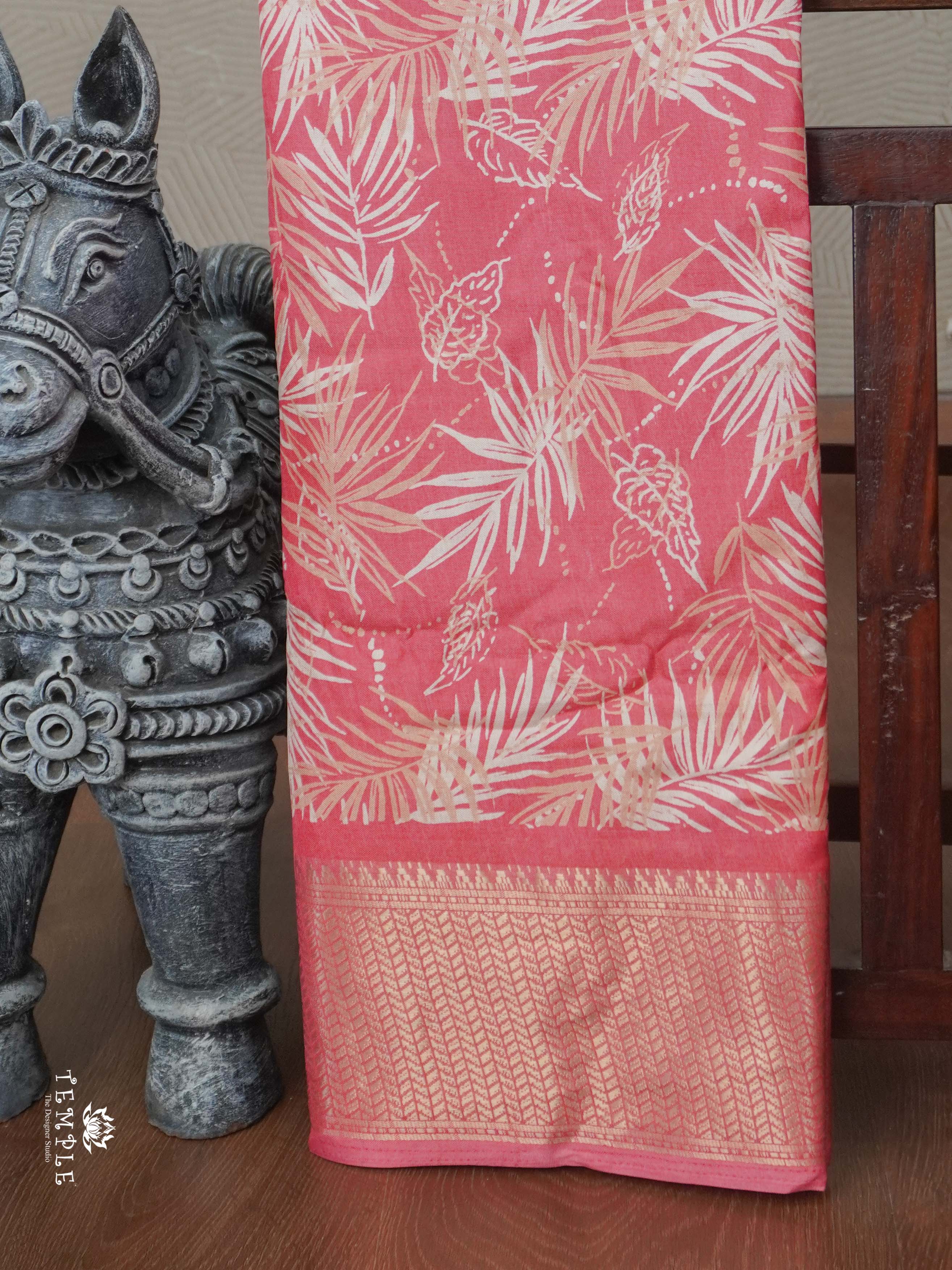 Tropical Printed Saree | TTDS2711