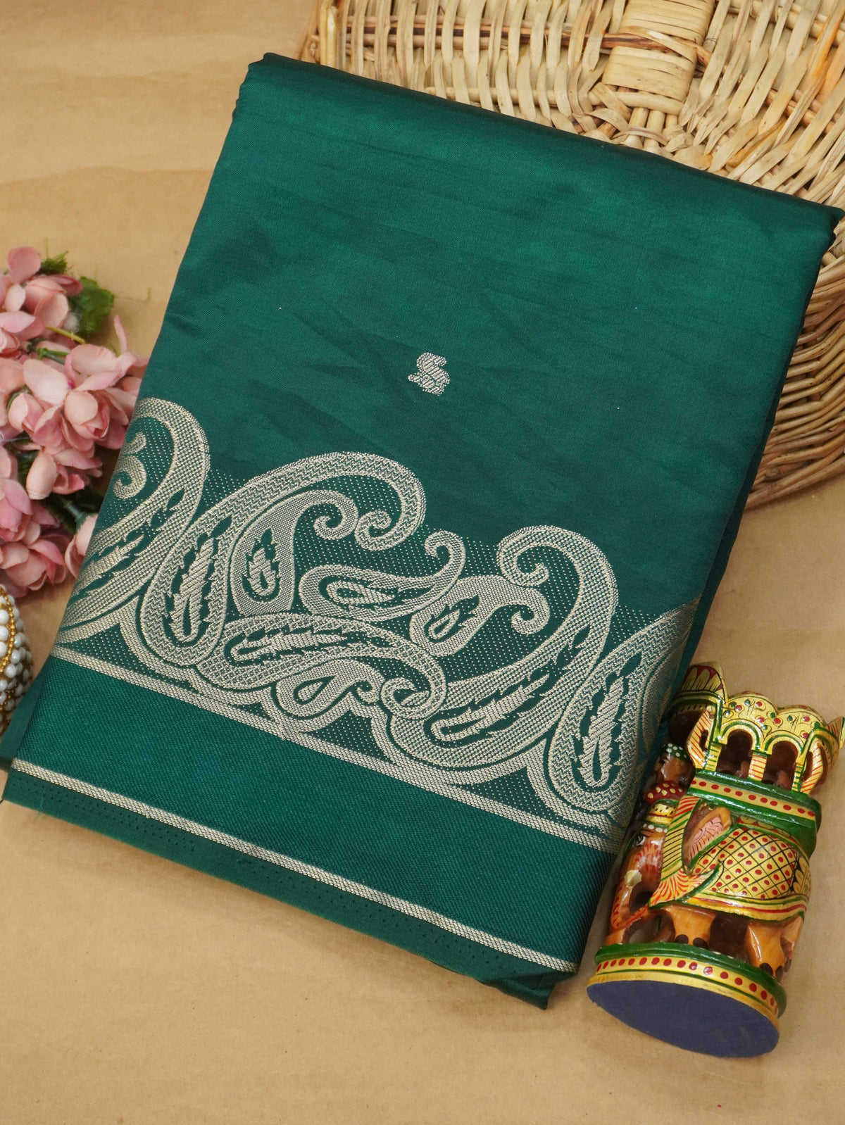 Tussar Silk Saree | TTDS3642