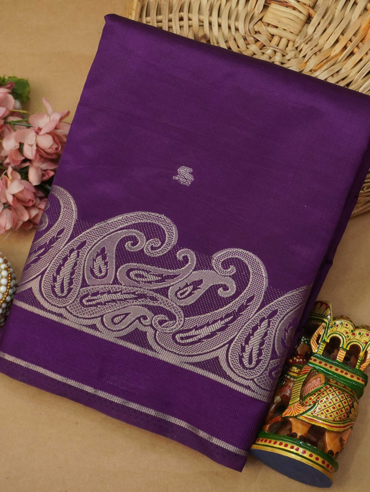 Tussar Silk Saree | TTDS3642