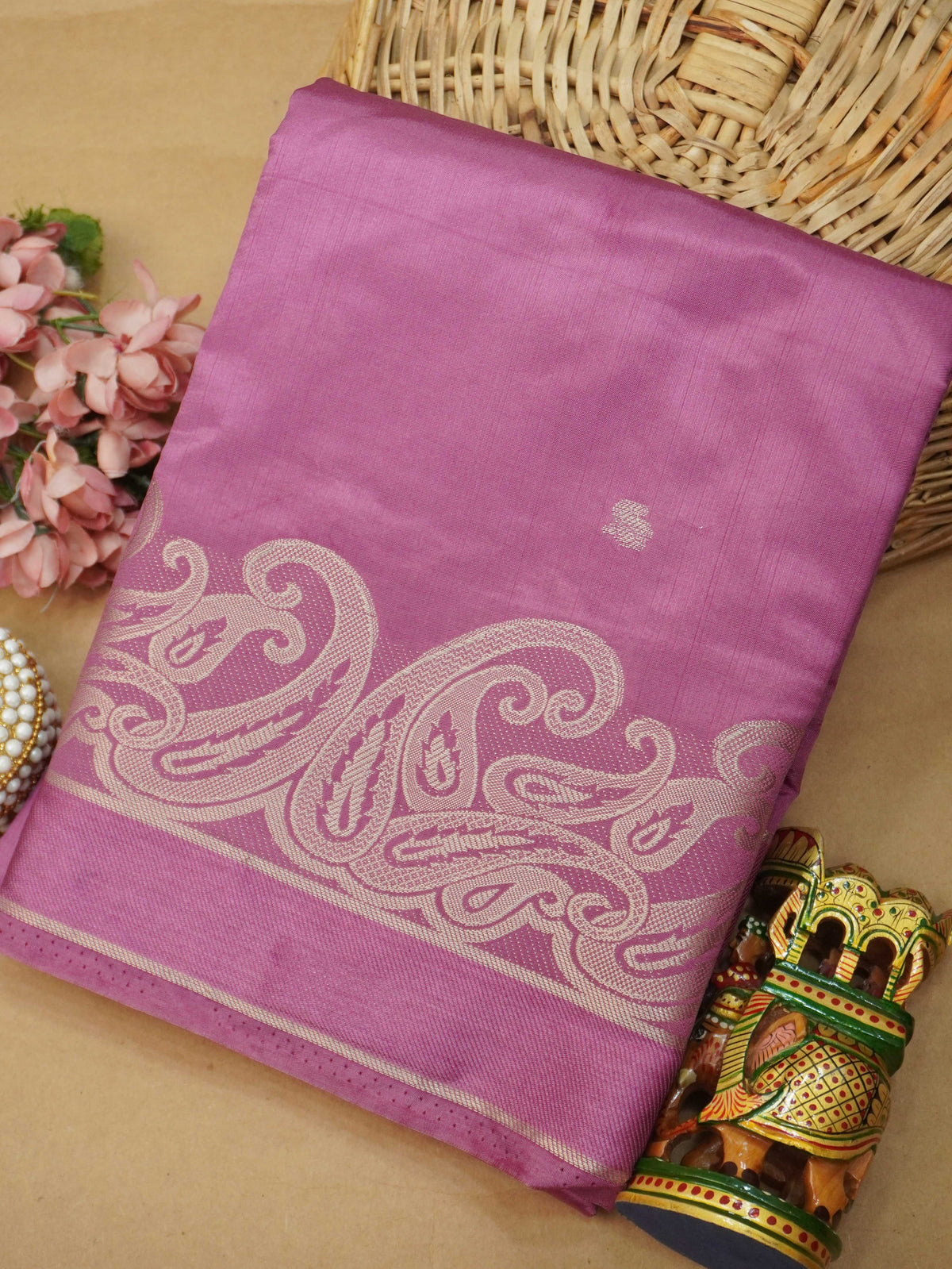 Tussar Silk Saree | TTDS3642