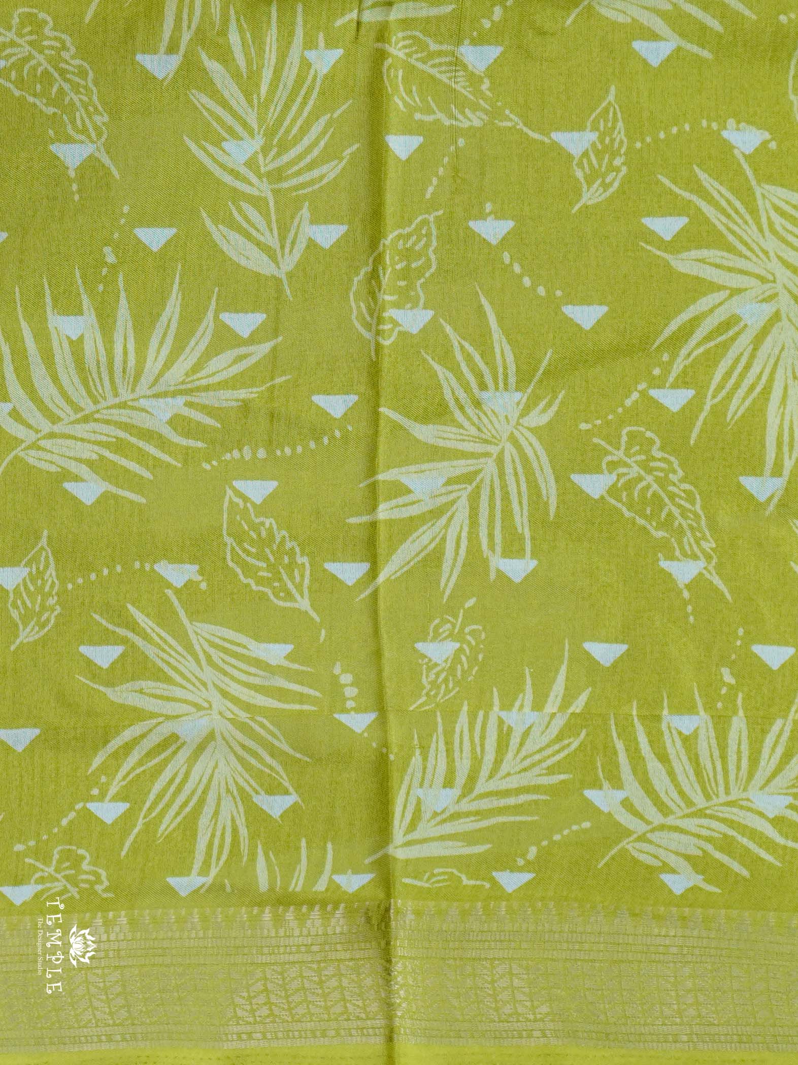 Tropical Printed Saree | TTDS2711