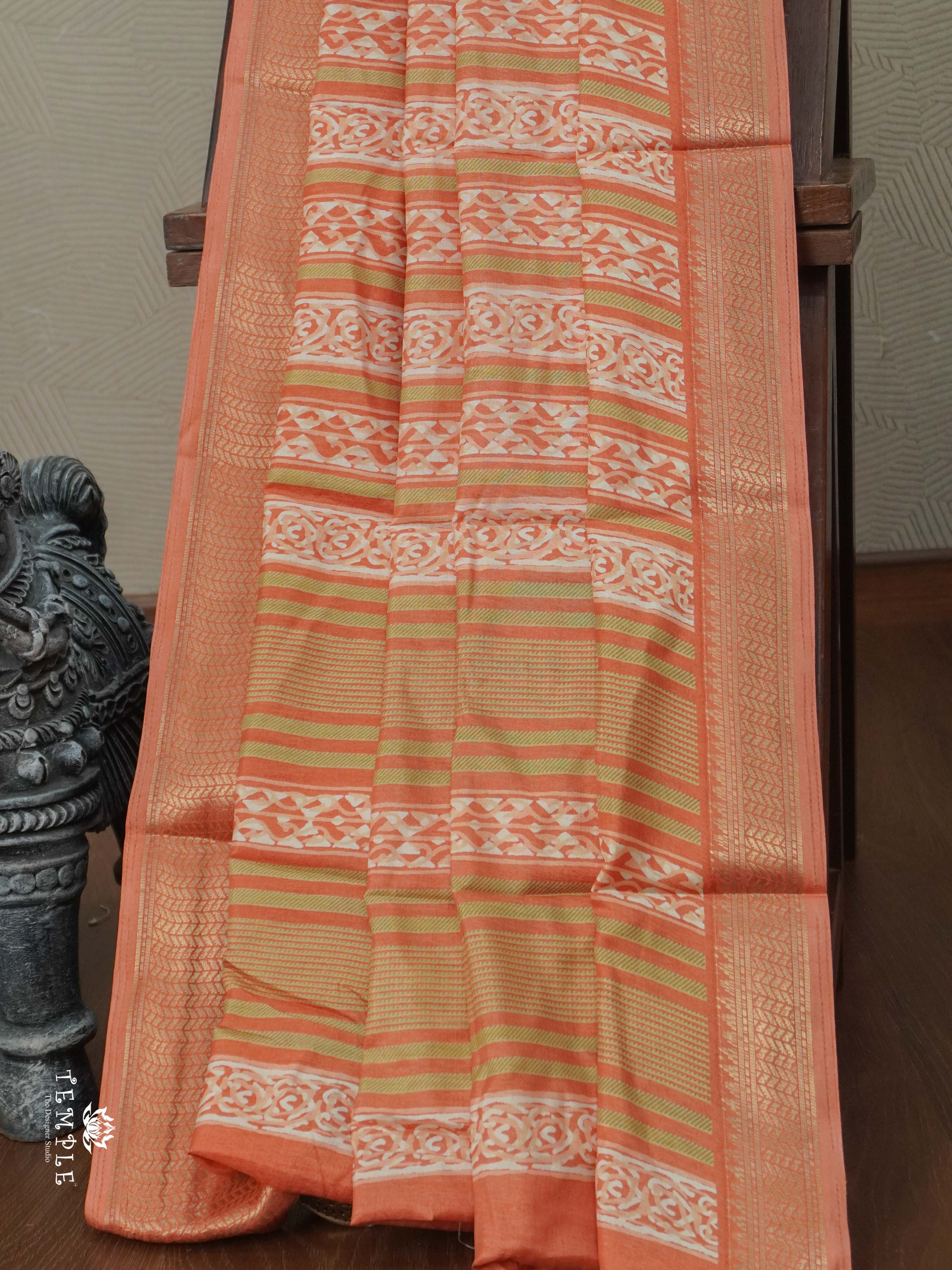 Tropical Printed Saree | TTDS2711