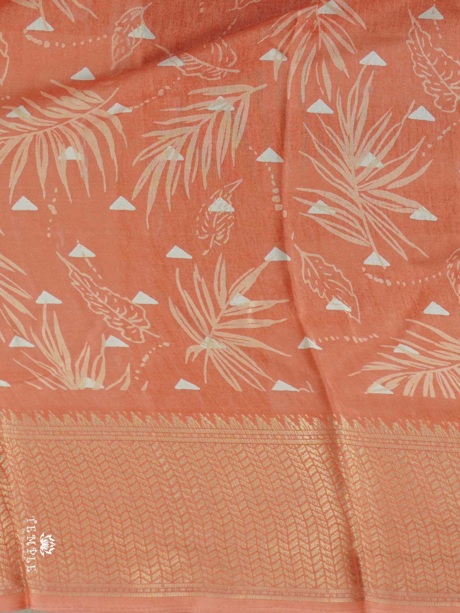 Tropical Printed Saree | TTDS2711