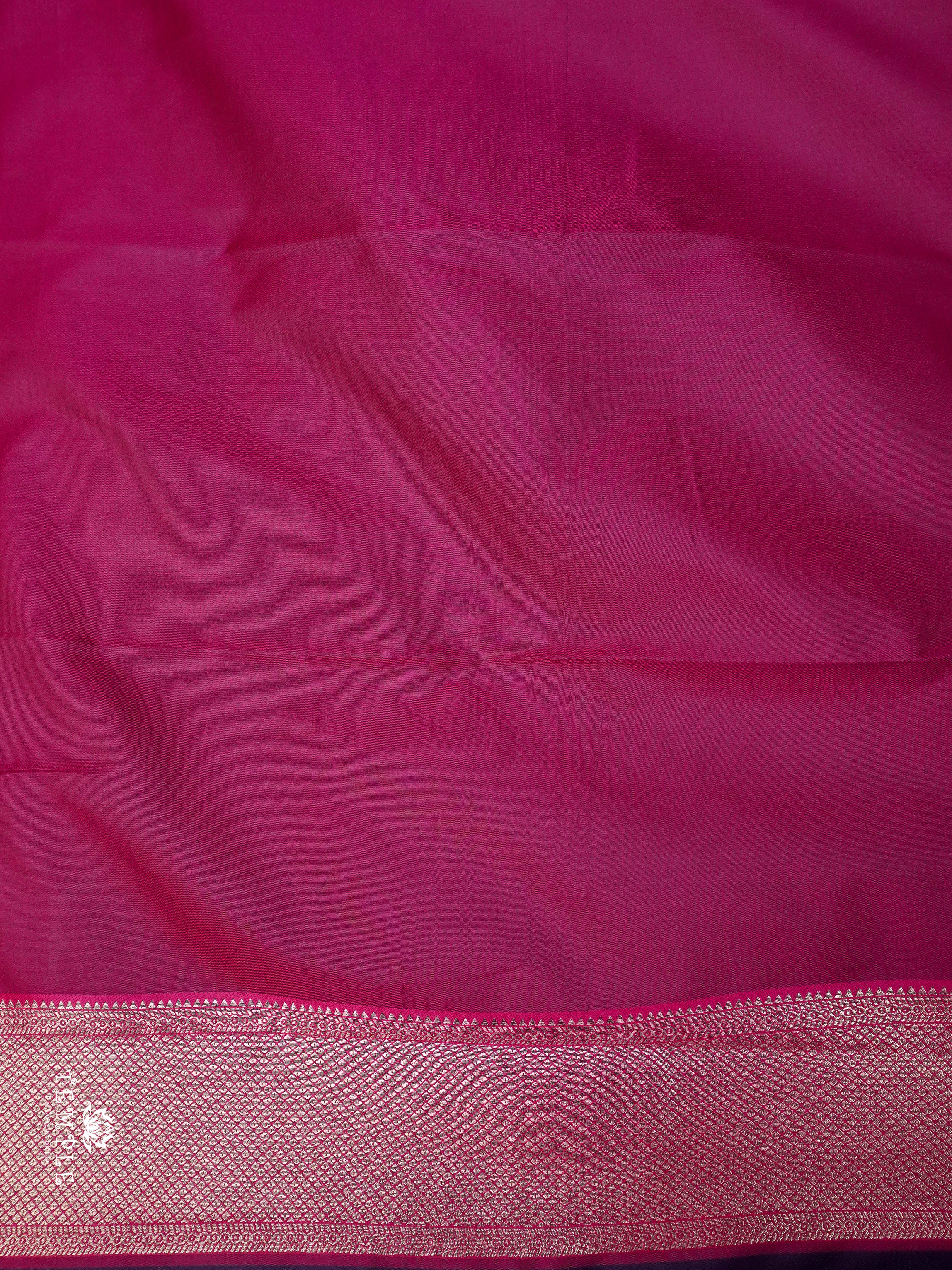 Contemporary Style Semi Kanchi Silk Saree | TTDS1798