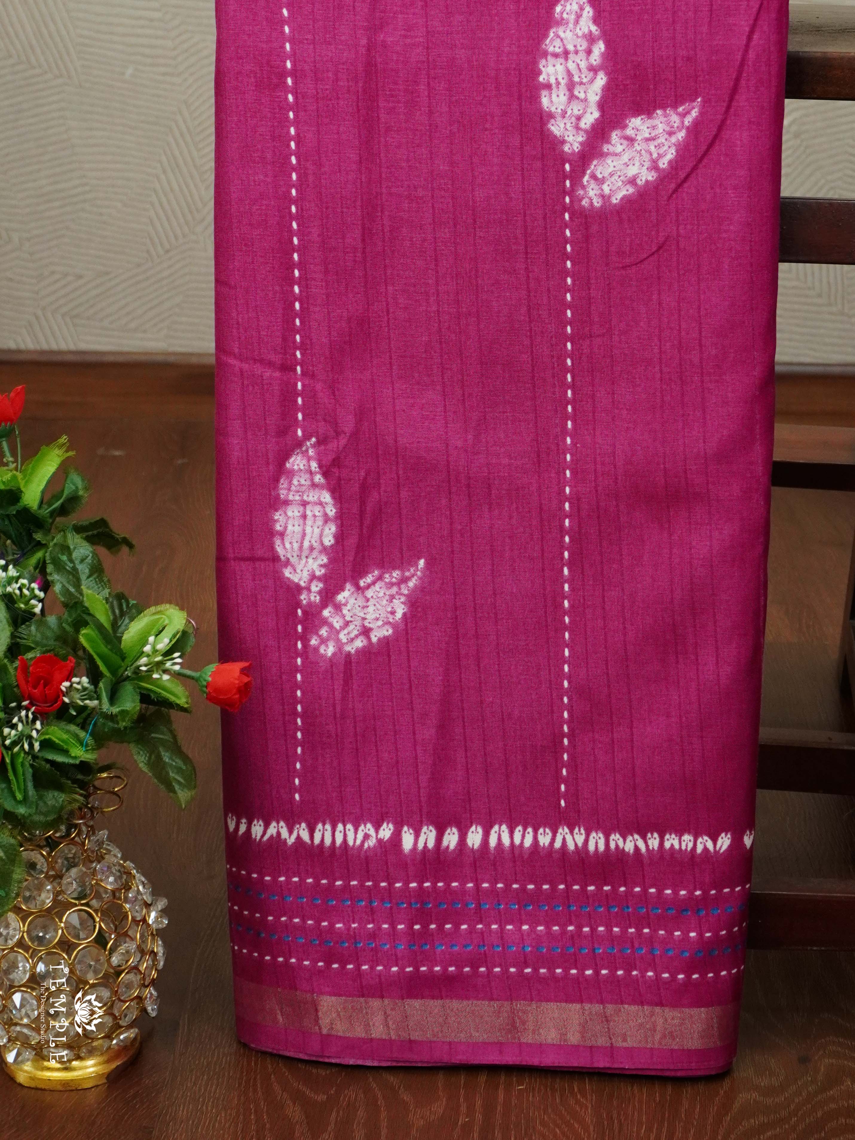 Chanderi Cotton saree | TTDS2286