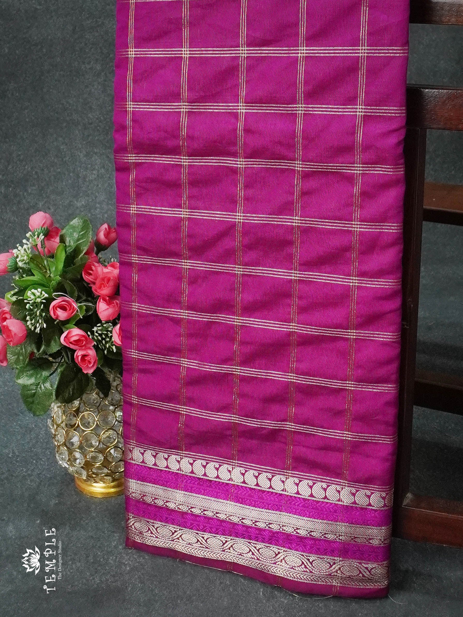 Warm silk Saree  (  Hamsa Butties design )  |  TTDS970