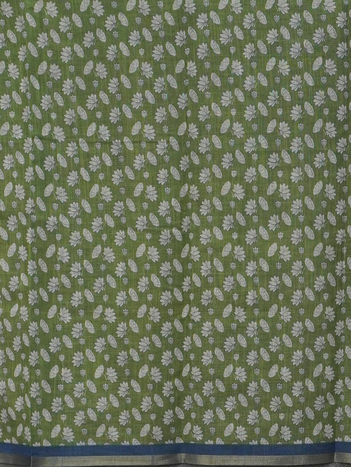 Linen Cotton Saree | TTDS3639