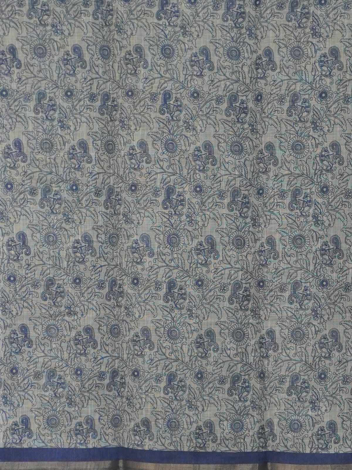 Linen Cotton Saree | TTDS3640