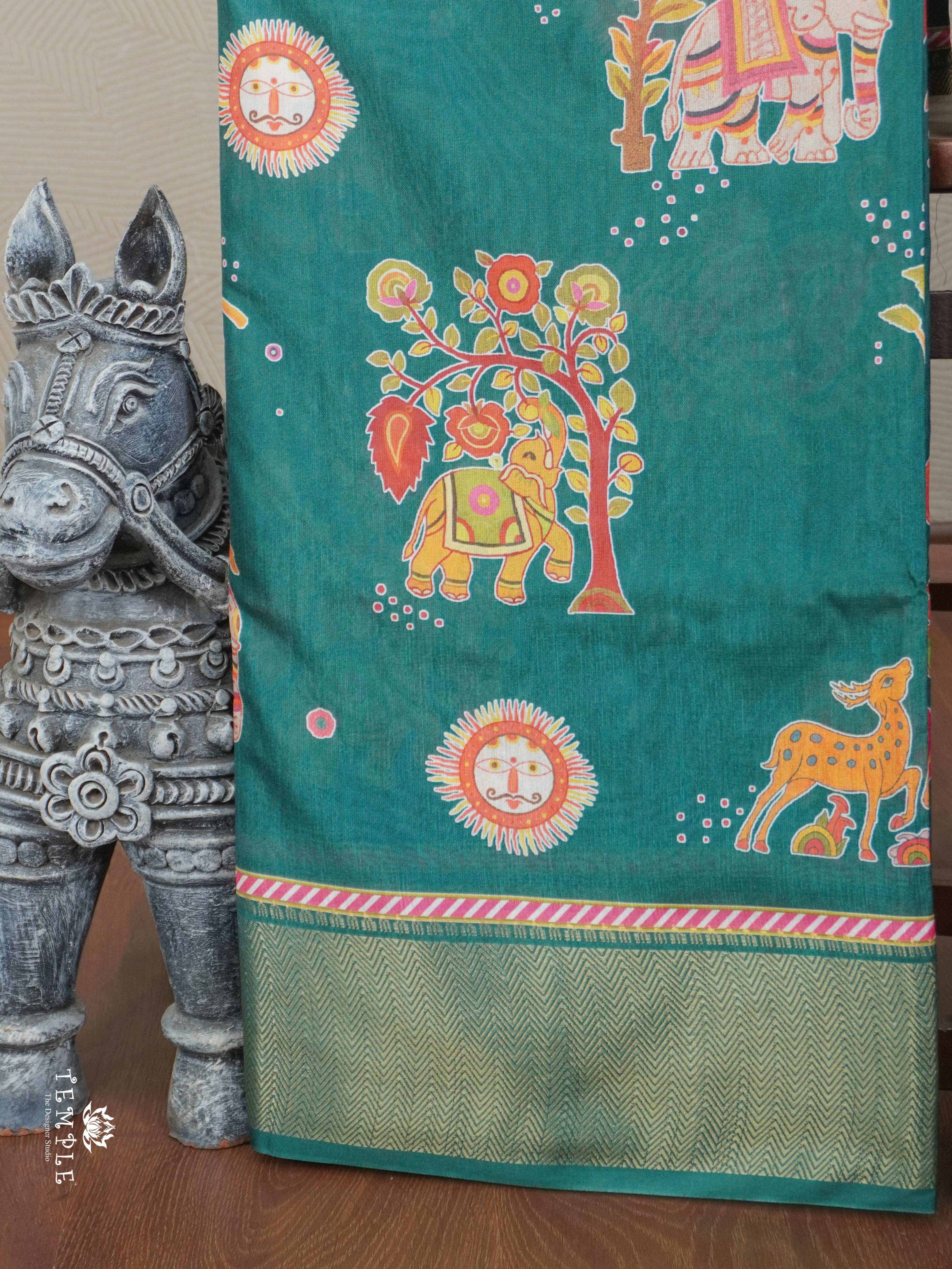 Printed Binny Silk Saree | TTDS2810