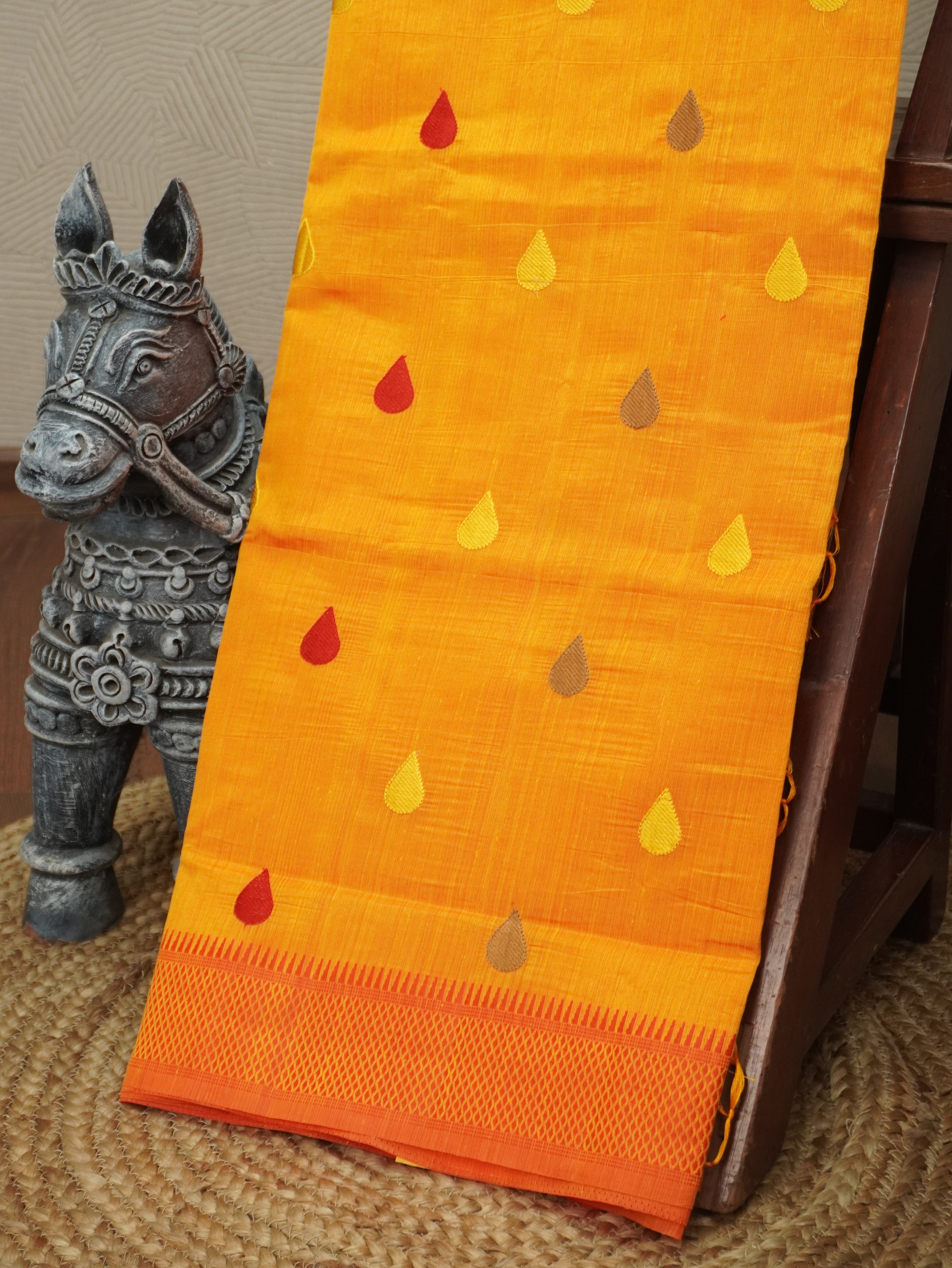 Fancy Tussar Saree | TTDS3221