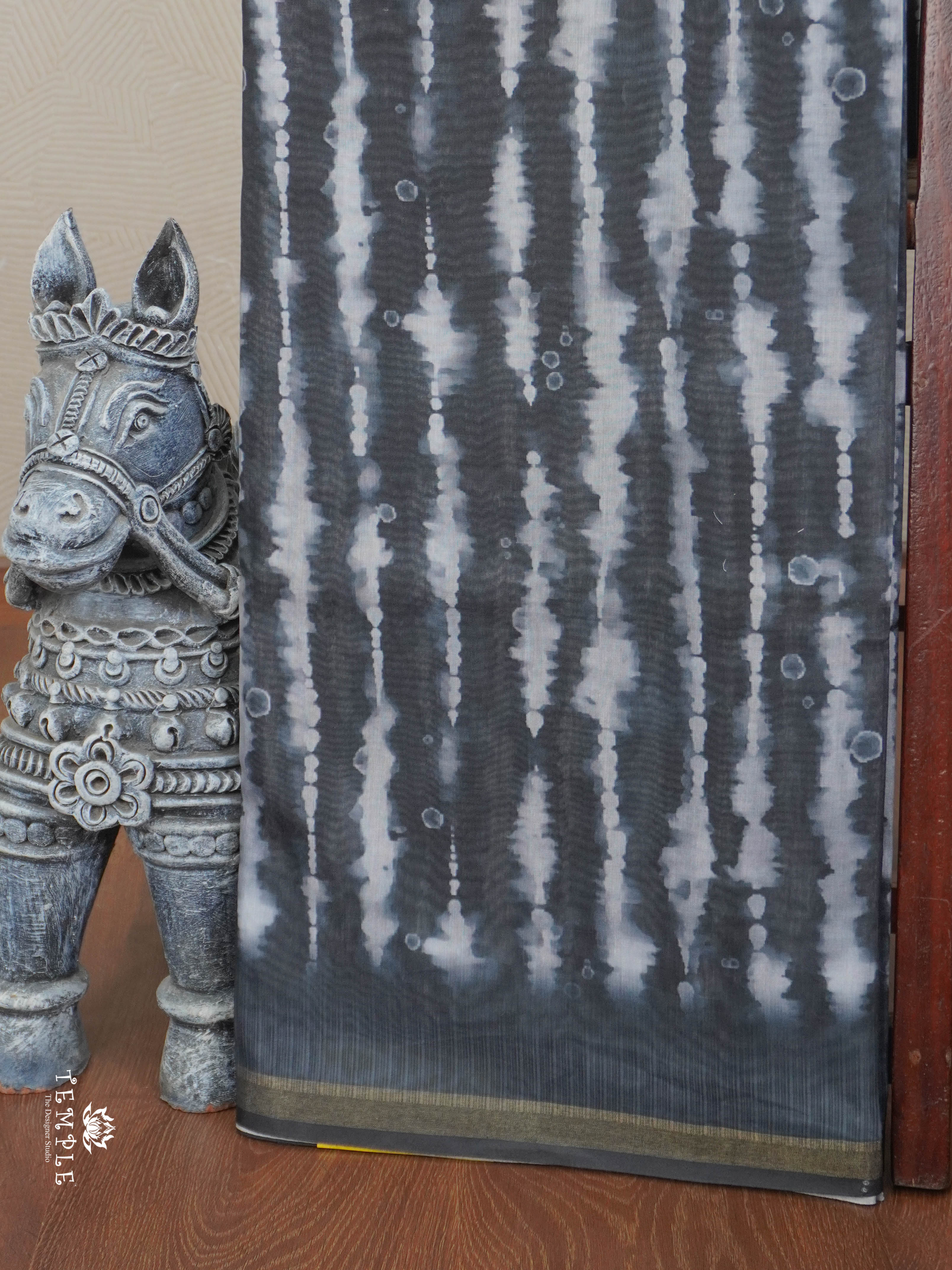 Shibori Print Cotton Saree | TTDS2800