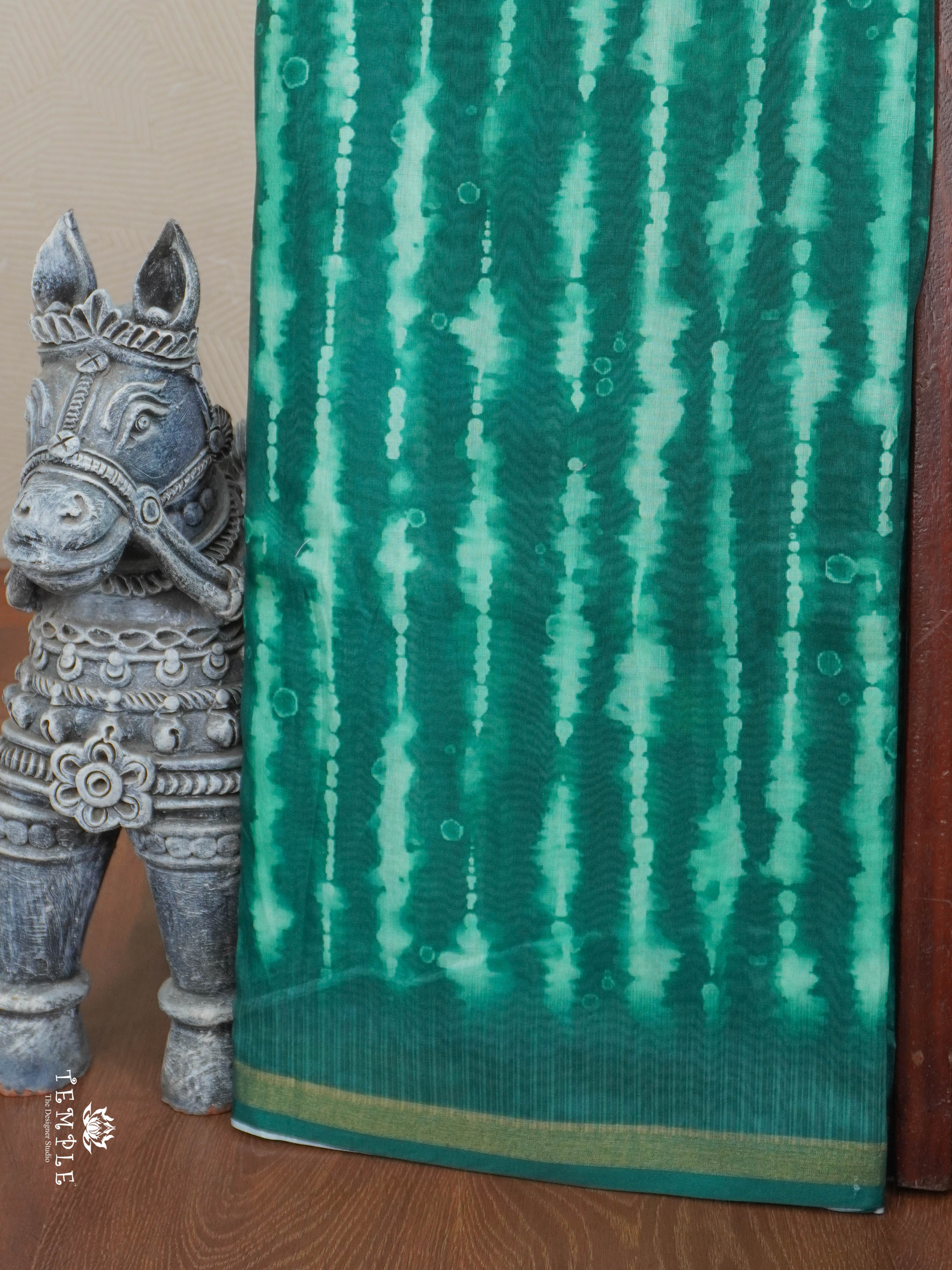 Shibori Print Cotton Saree | TTDS2800