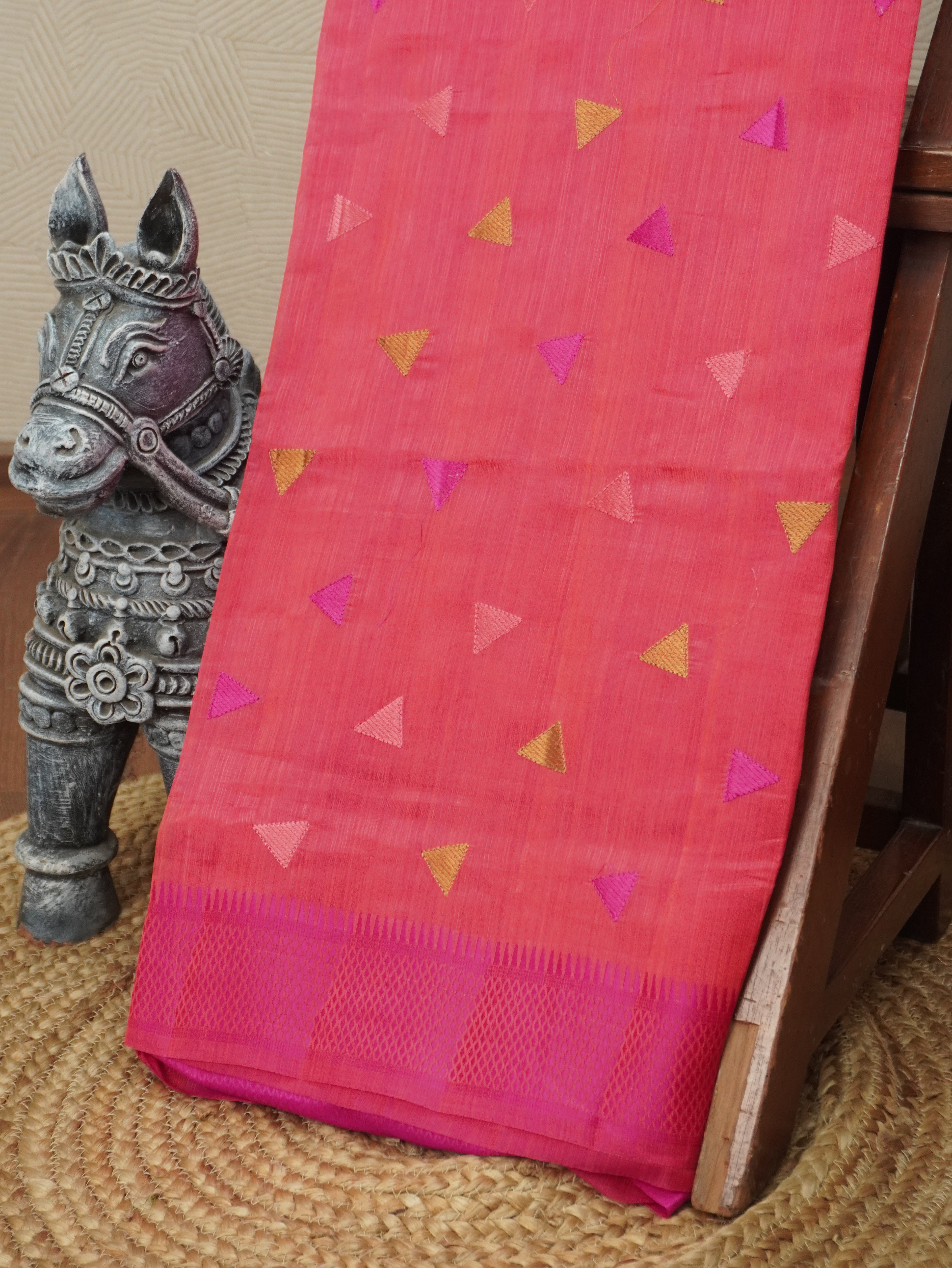 Fancy Tussar Saree | TTDS3228